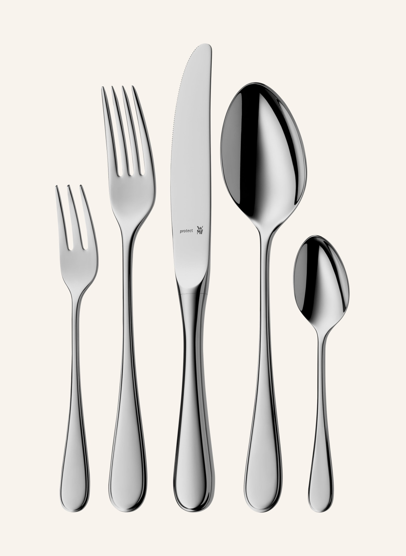 WMF 30-piece Cutlery set KENT PLUS, Color: SILVER (Image 1)