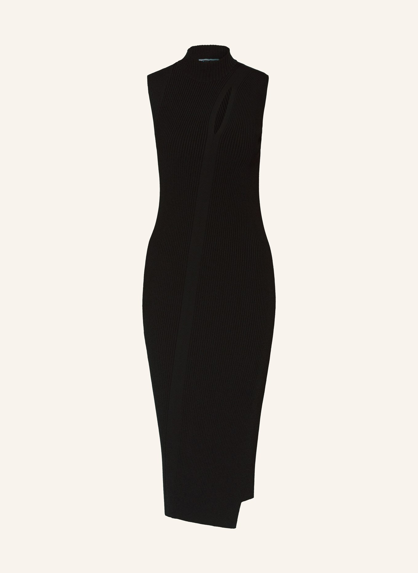 VERSACE Dress with cut-out, Color: BLACK (Image 1)