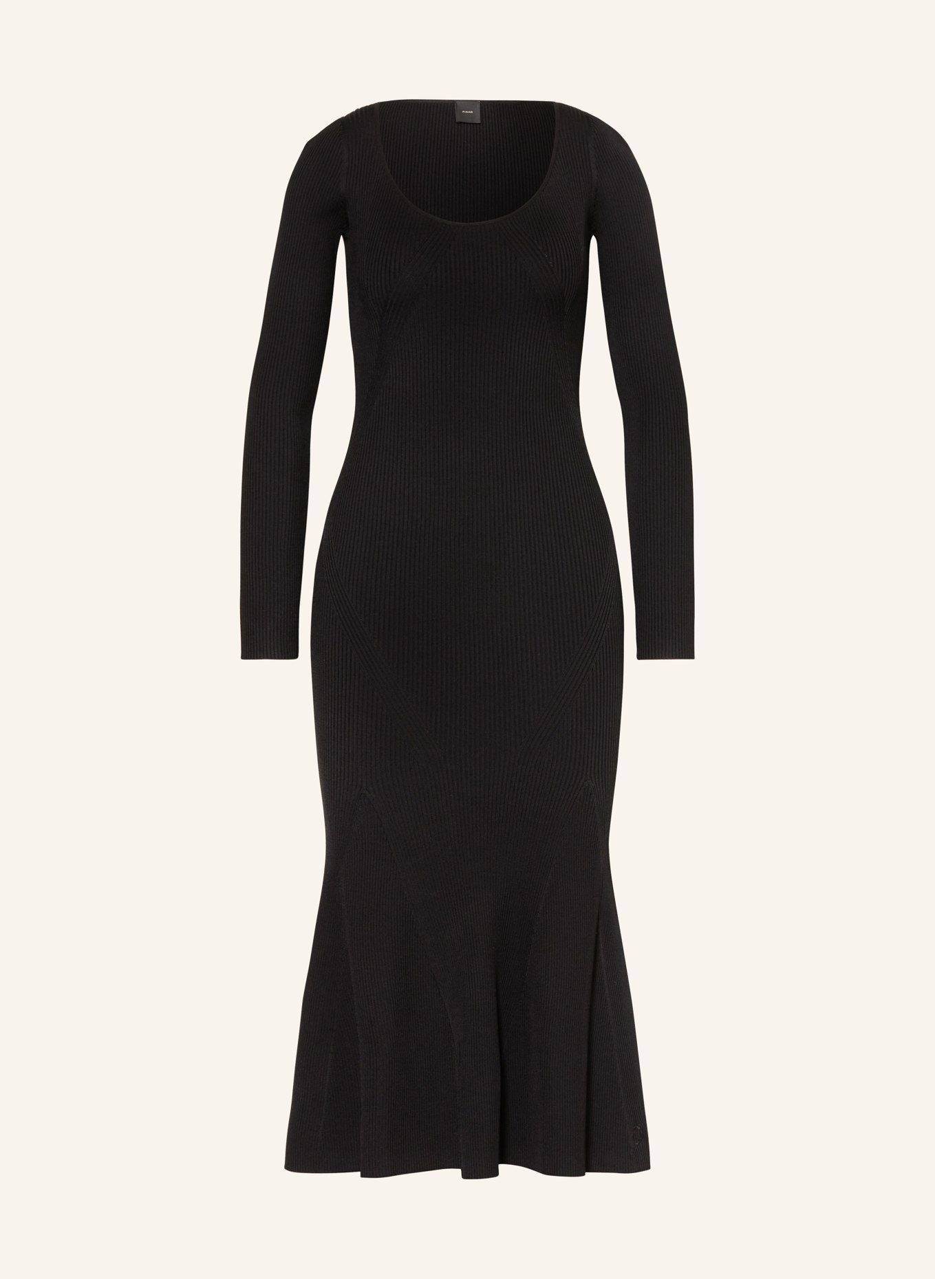 PINKO Knit dress ALOE, Color: BLACK (Image 1)
