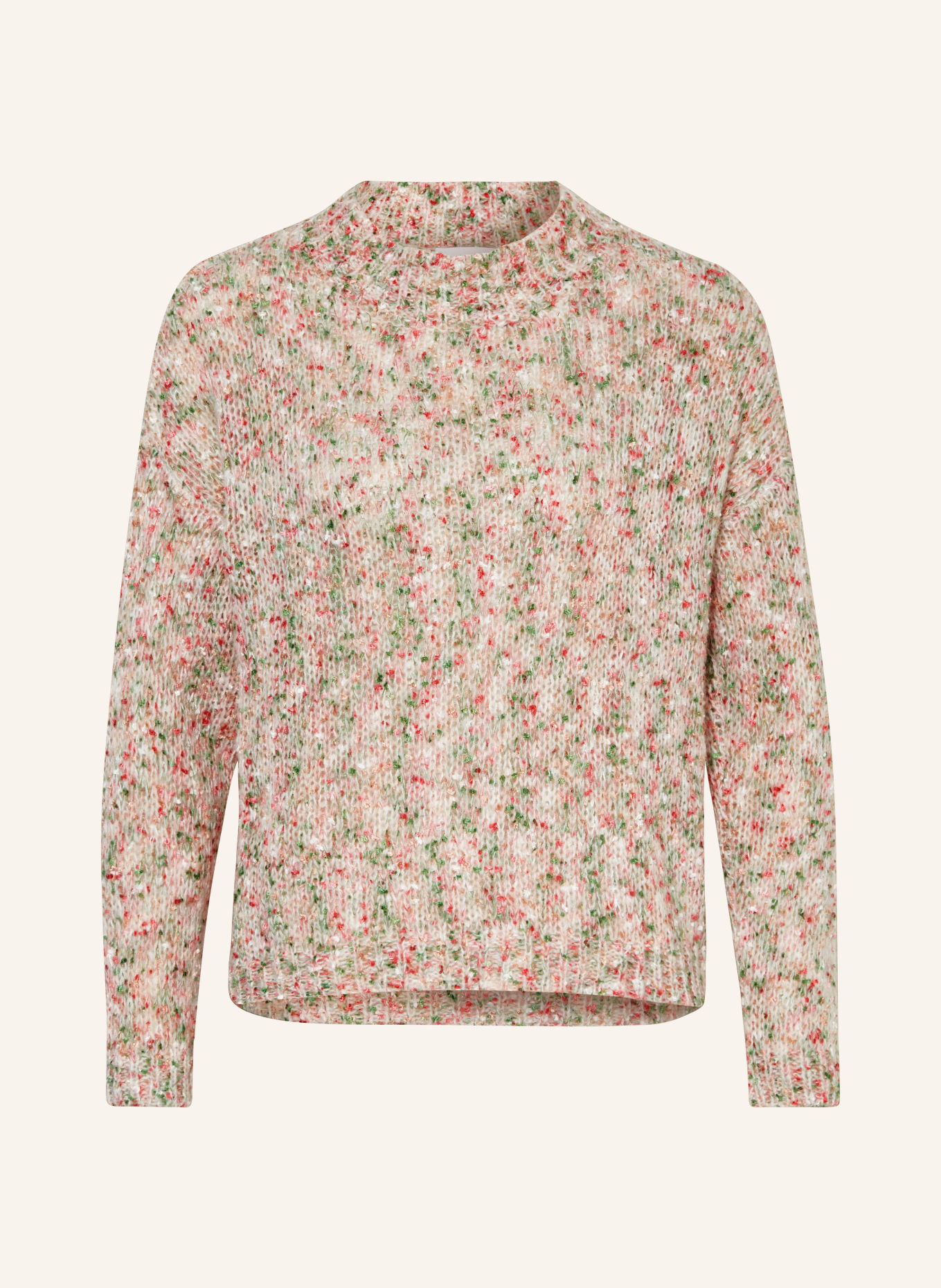 rich&royal Sweater, Color: LIGHT PINK/ GREEN/ PINK (Image 1)
