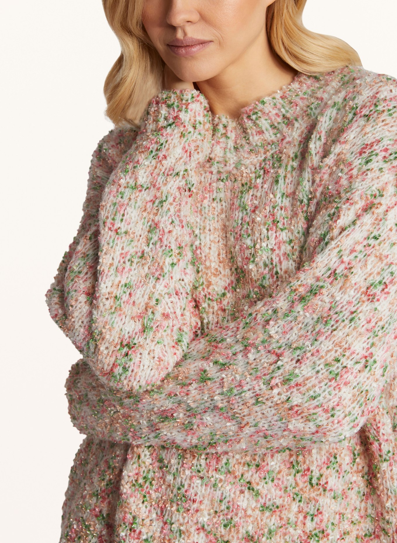 rich&royal Sweater, Color: LIGHT PINK/ GREEN/ PINK (Image 4)