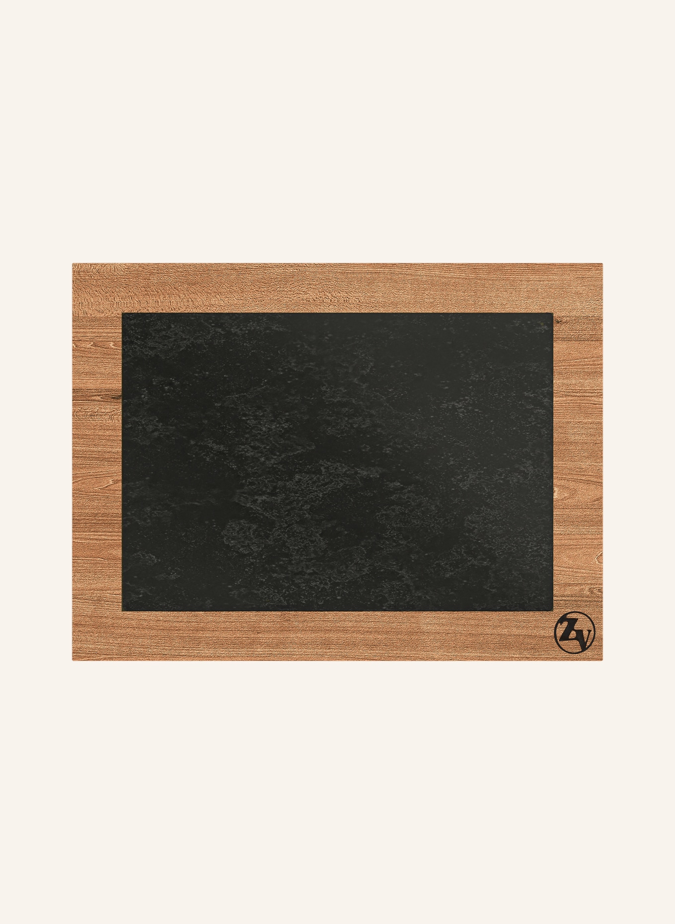 zavei Serving platter WOOD SLATE BOARD, Color: BROWN/ BLACK (Image 3)