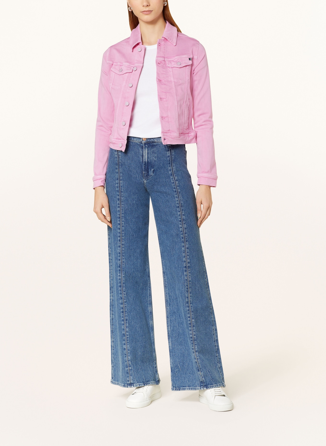 AG Jeans Denim jacket ROBYN, Color: PINK (Image 2)