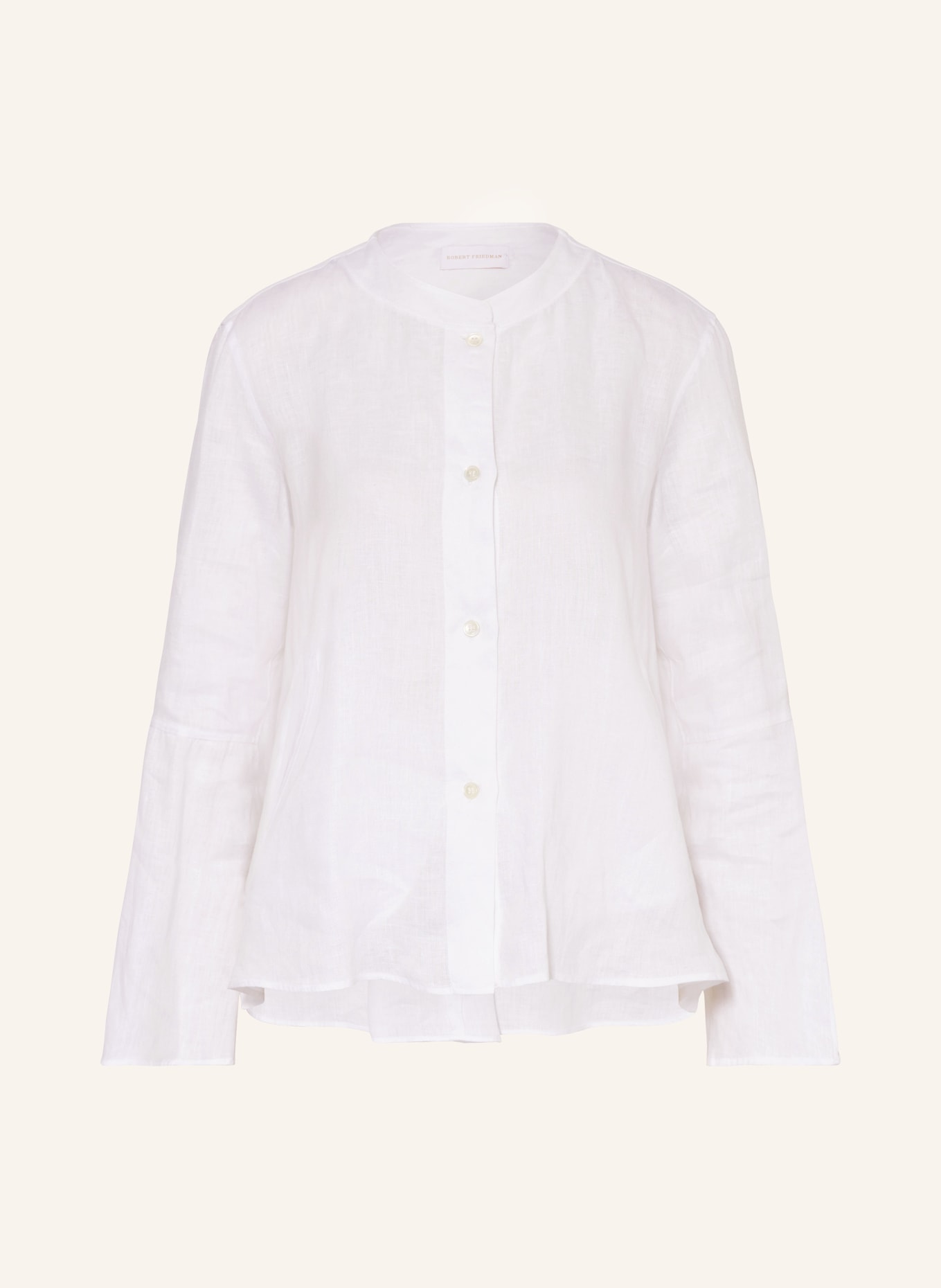 ROBERT FRIEDMAN Linen blouse ZOEL, Color: WHITE (Image 1)