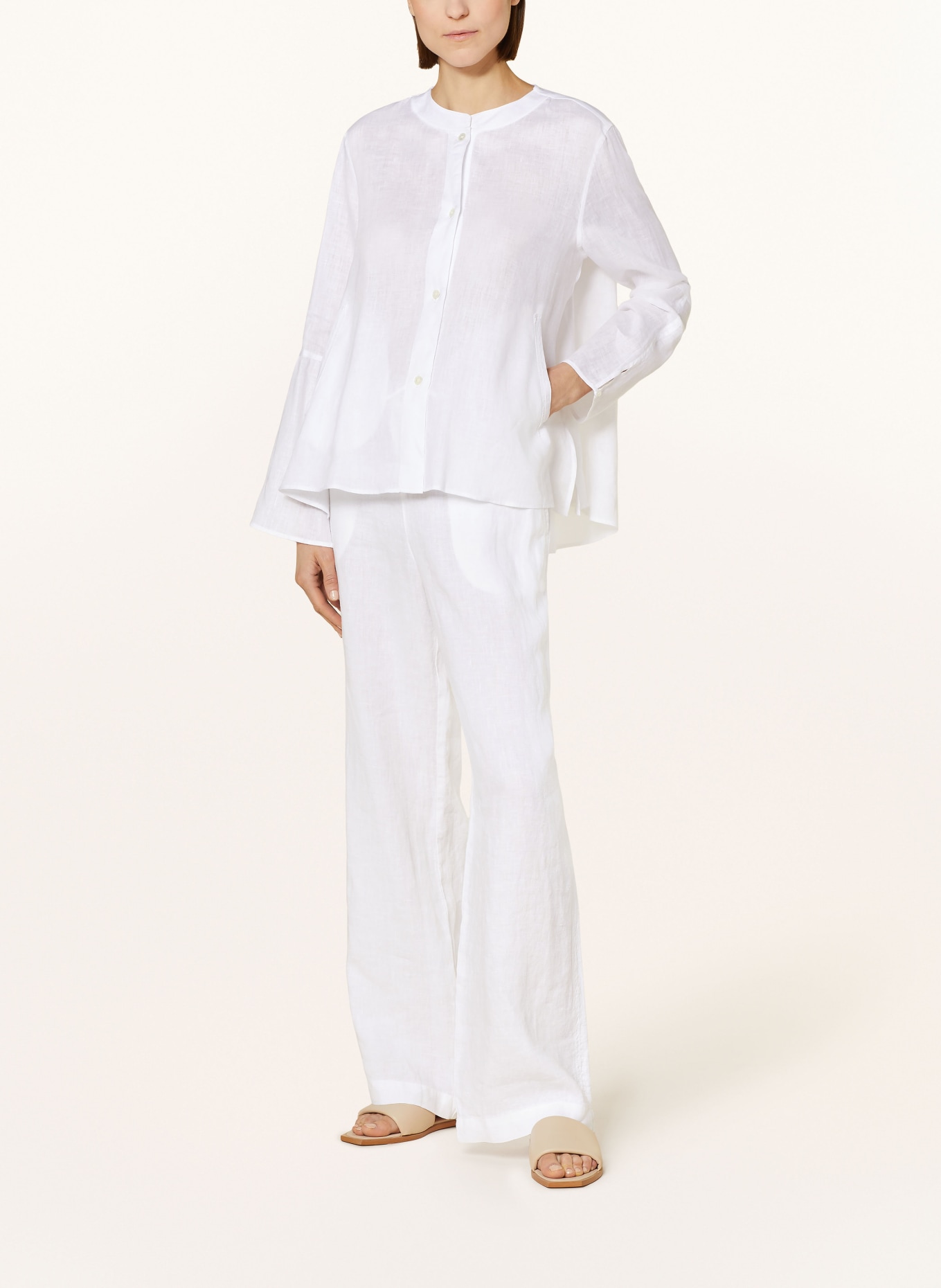 ROBERT FRIEDMAN Linen blouse ZOEL, Color: WHITE (Image 2)