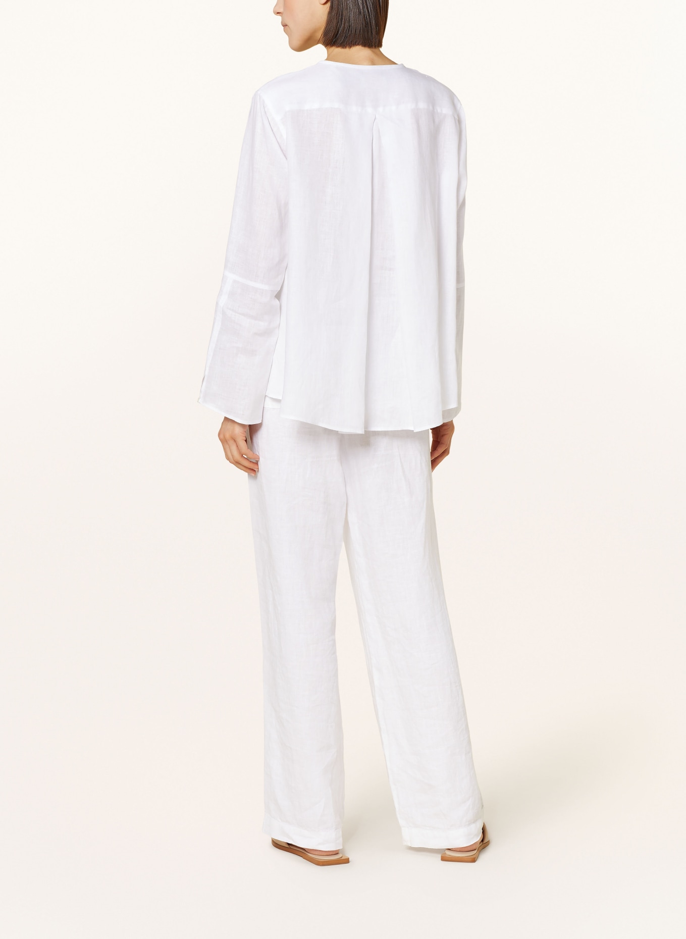 ROBERT FRIEDMAN Linen blouse ZOEL, Color: WHITE (Image 3)
