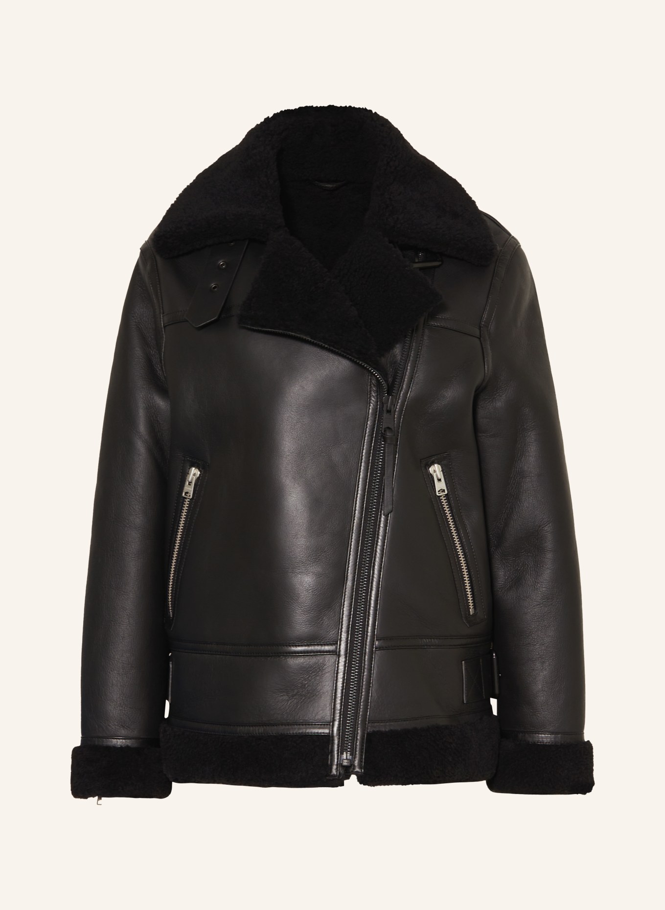 Allsaints aviator jacket shop