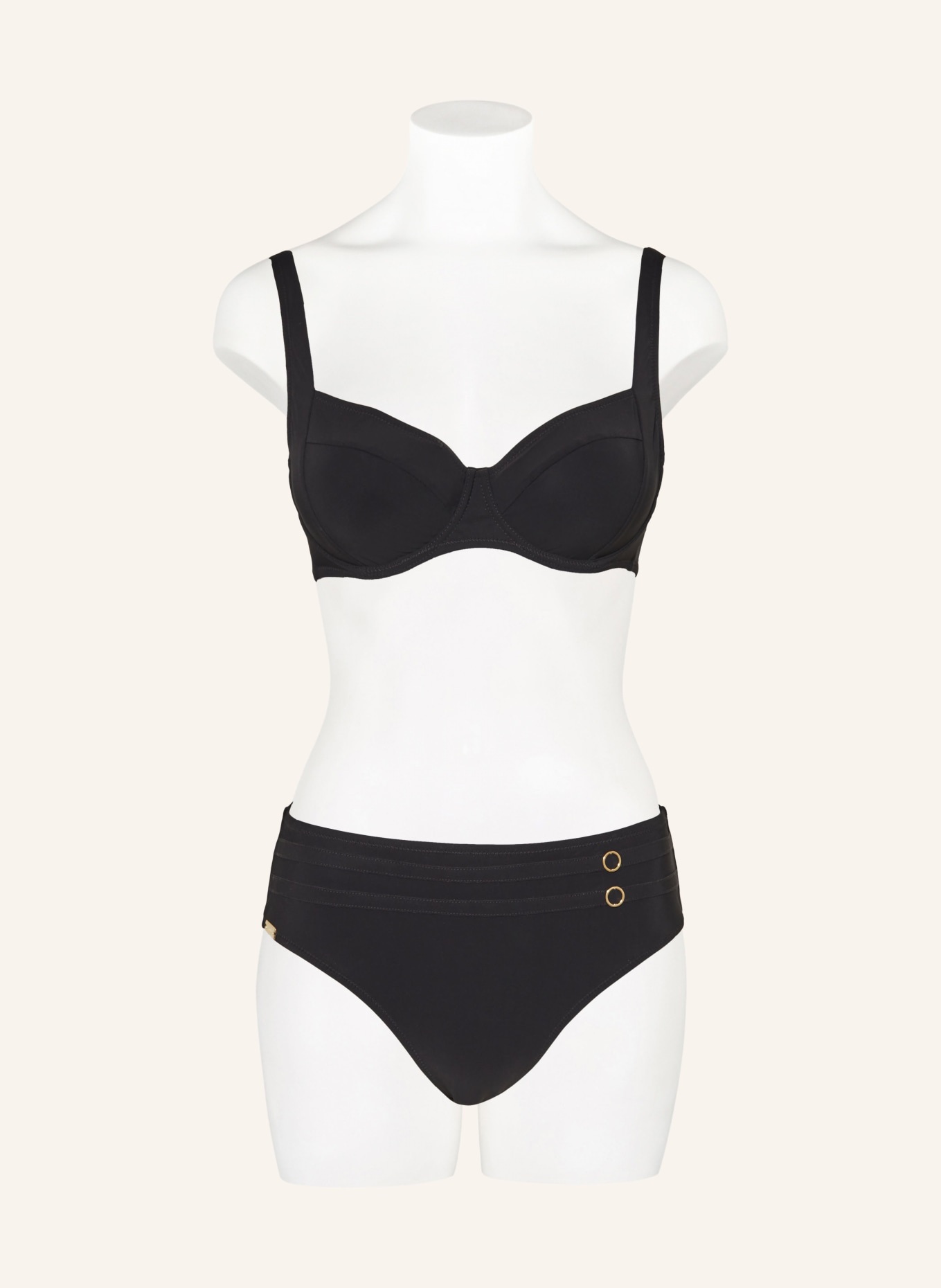 Charmline Underwired bikini UNIQUE TRUST, Color: BLACK (Image 2)