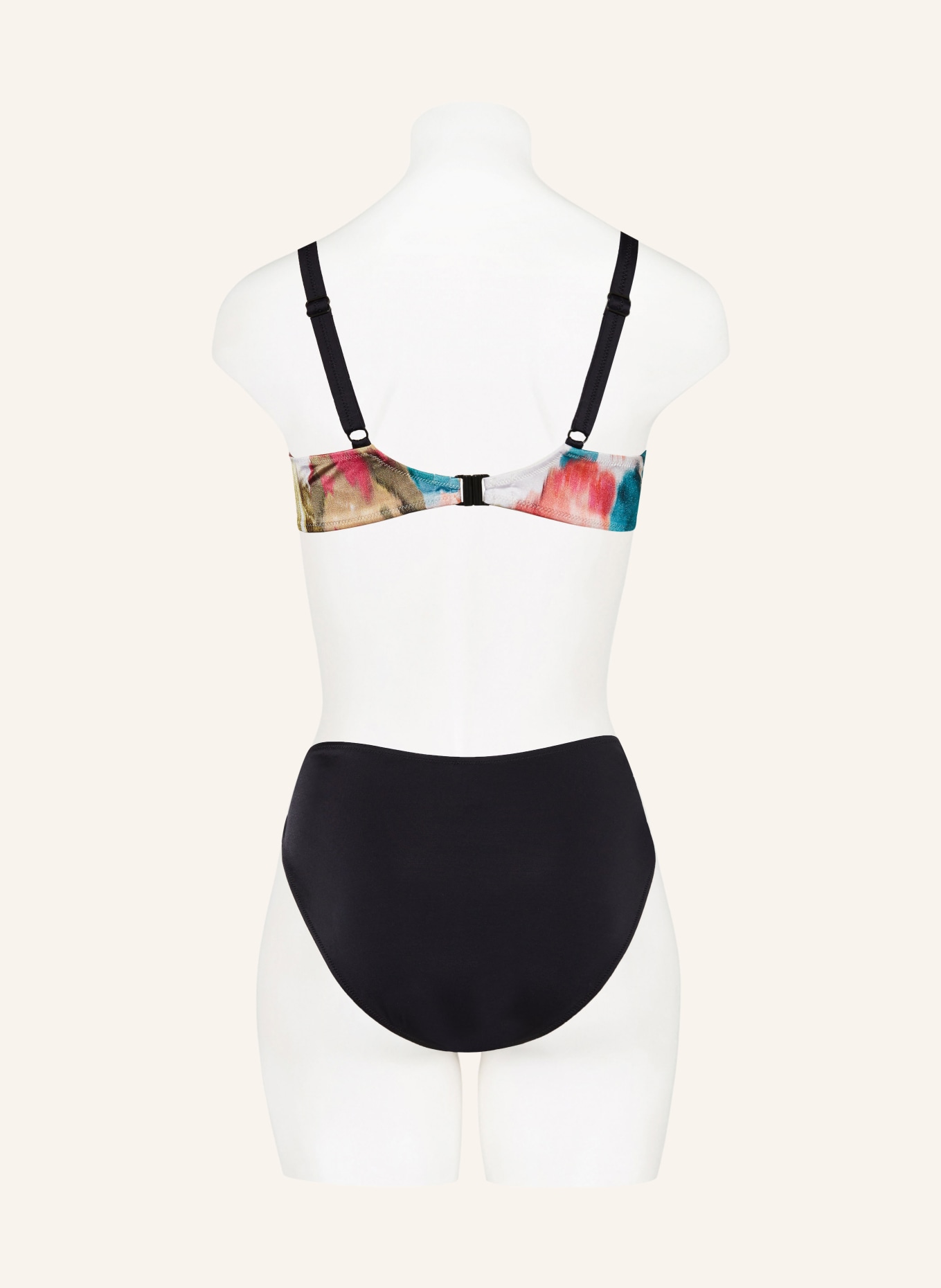 Charmline Underwired bikini top TRUE BLOOM, Color: WHITE/ PINK (Image 3)