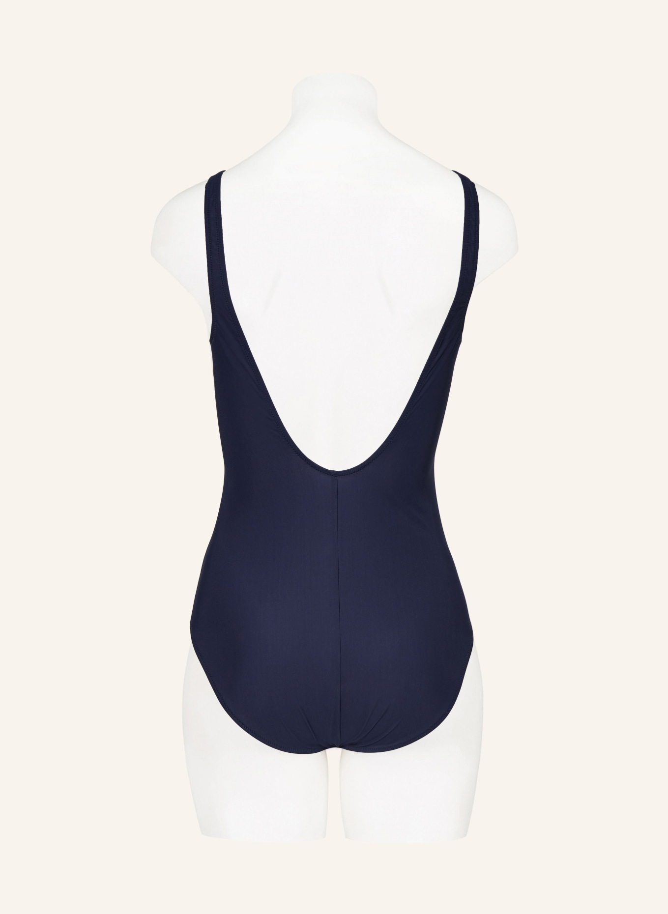 Charmline Shaping swimsuit SEA TIME with glitter thread, Color: DARK BLUE/ WHITE/ GOLD (Image 3)