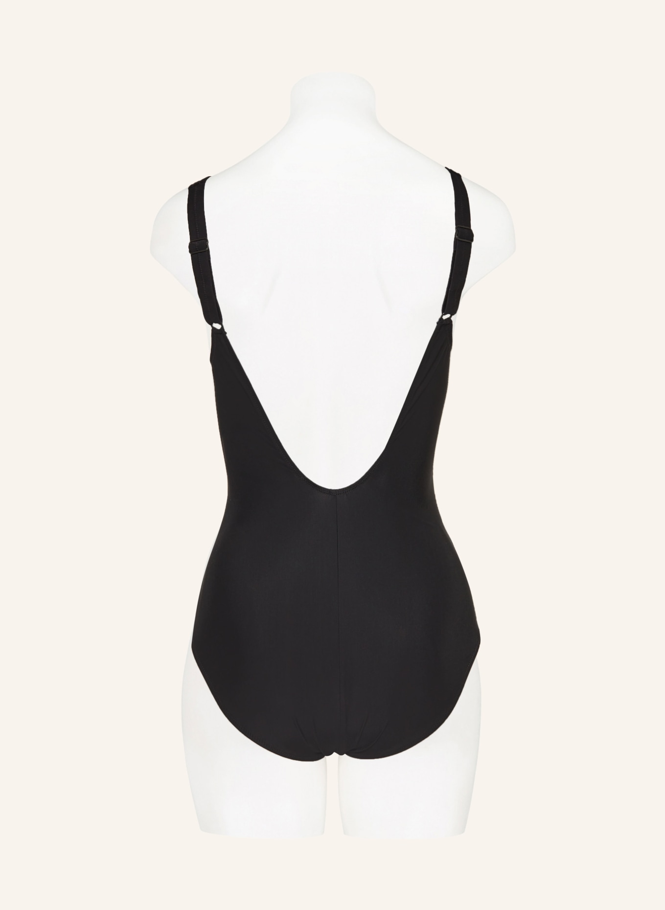 Charmline Shaping swimsuit ANIMAL ACCENTS, Color: BLACK (Image 3)