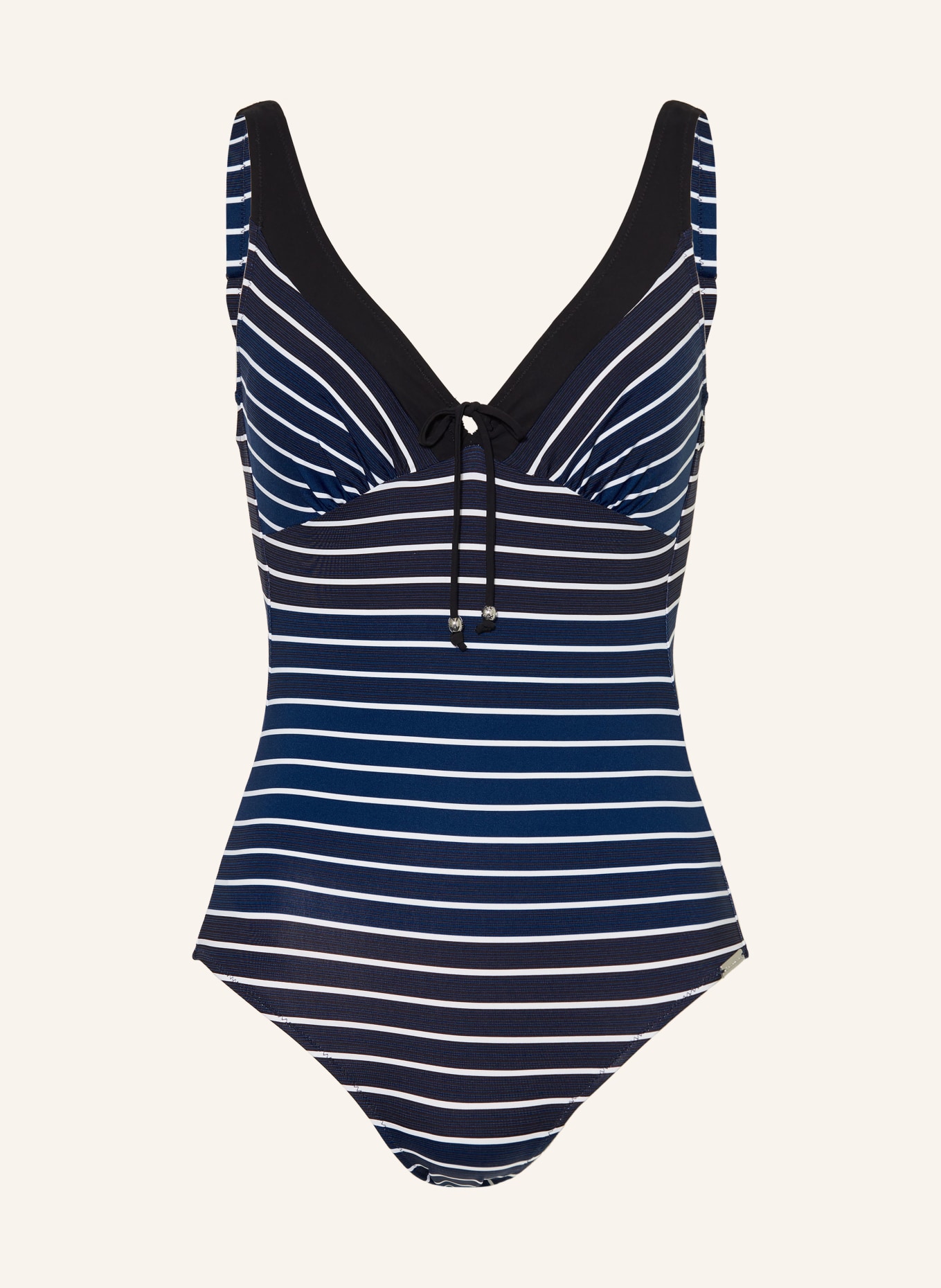 Charmline Shaping swimsuit BLUE ILLUSION, Color: WHITE/ BLUE/ BLACK (Image 1)