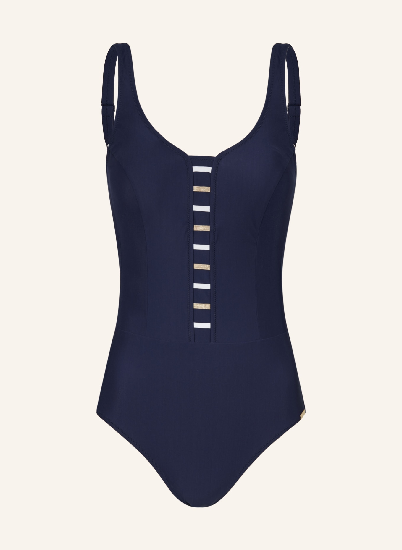 Charmline Shaping swimsuit SEA TIME, Color: DARK BLUE (Image 1)