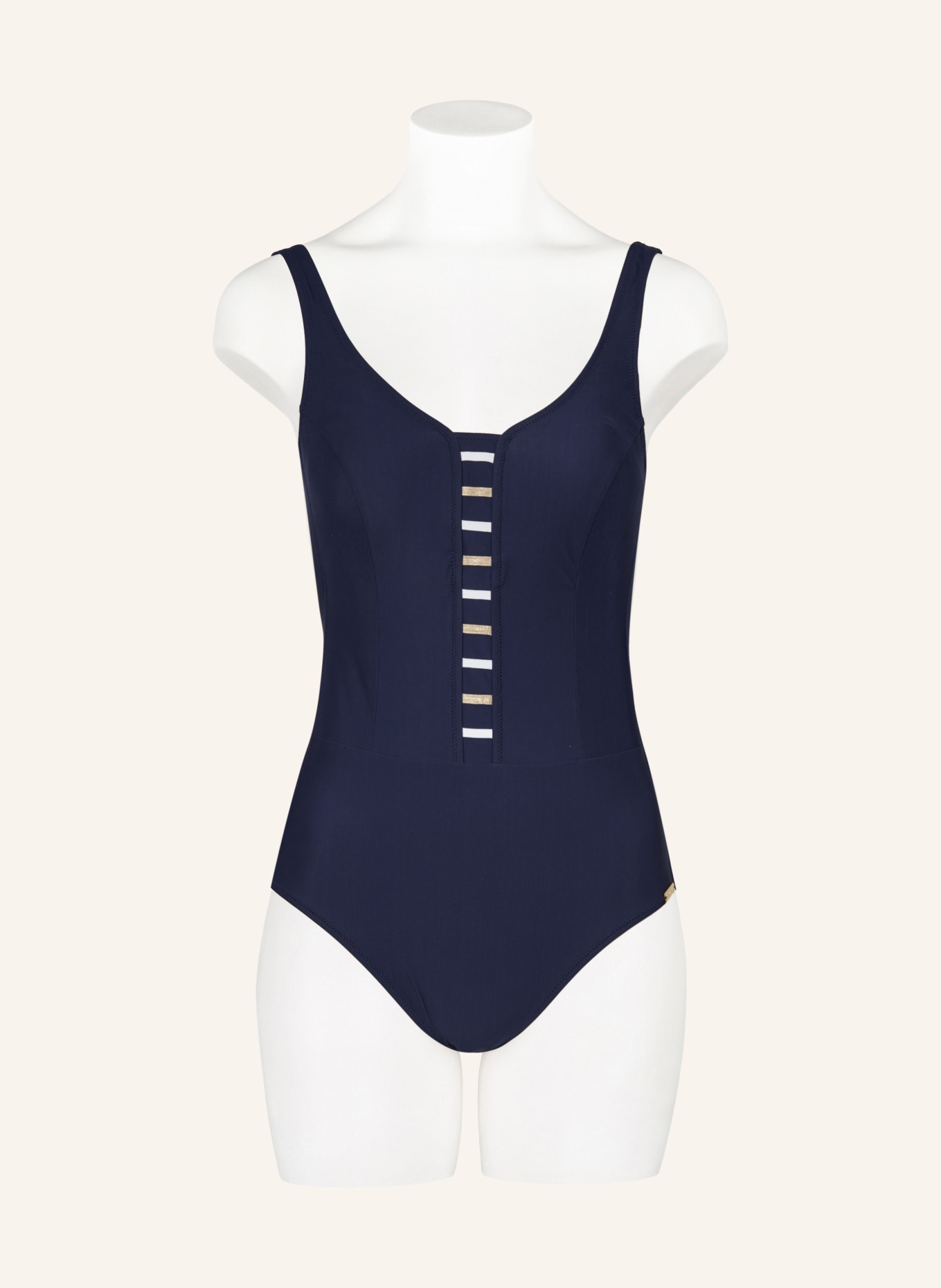 Charmline Shaping swimsuit SEA TIME, Color: DARK BLUE (Image 2)
