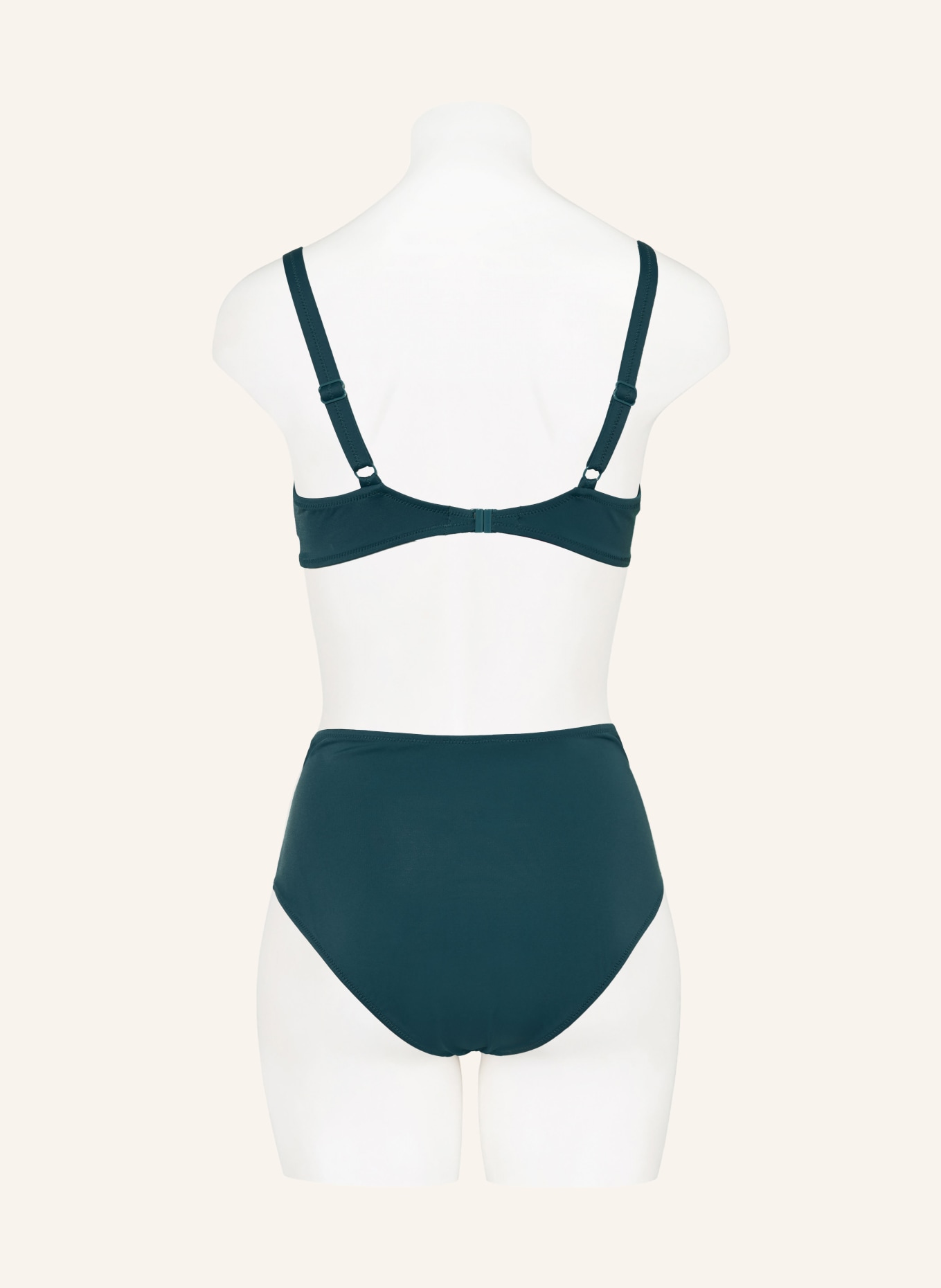 Charmline Bügel-Bikini UNI, Farbe: PETROL (Bild 3)