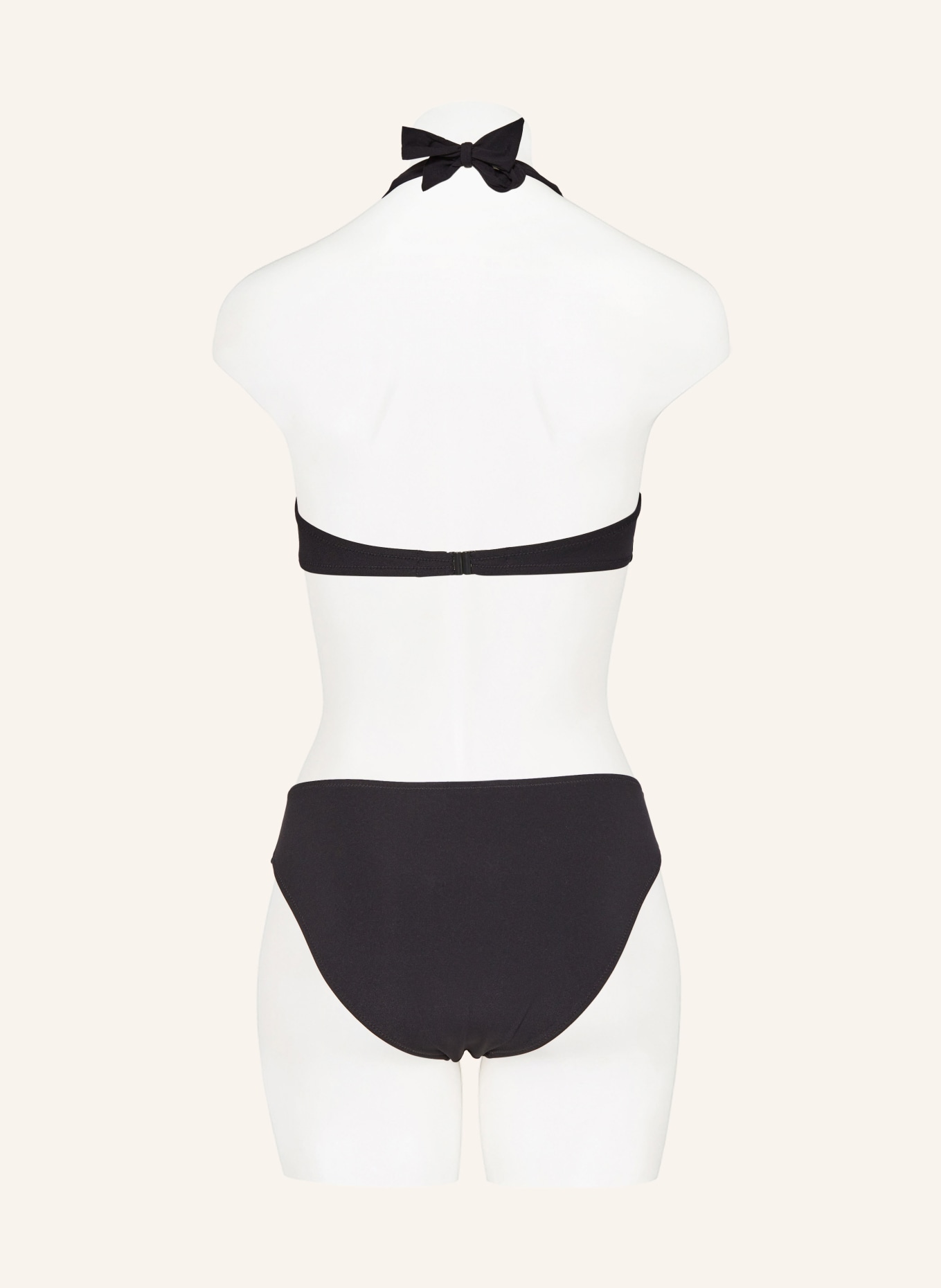 Lidea Halter neck bikini top THE CORE, Color: BLACK (Image 3)