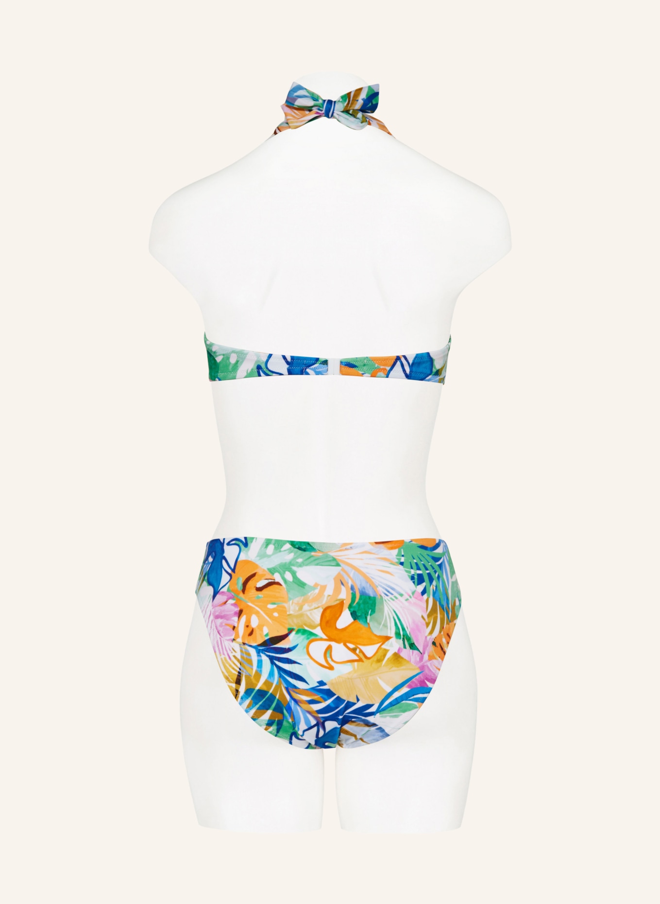 Lidea Neckholder-Bikini-Top MIDSUMMER SENTIMENT, Farbe: WEISS/ BLAU/ GRÜN (Bild 3)