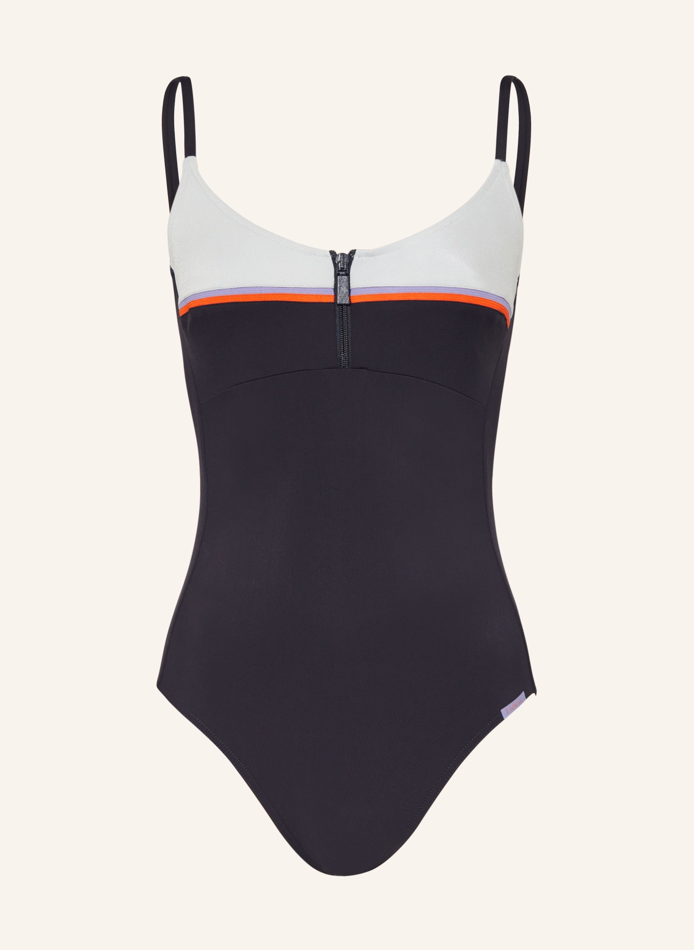 Lidea Swimsuit LIDEA ACTIVE SHAPE, Color: DARK BLUE/ LIGHT GRAY/ PURPLE (Image 1)