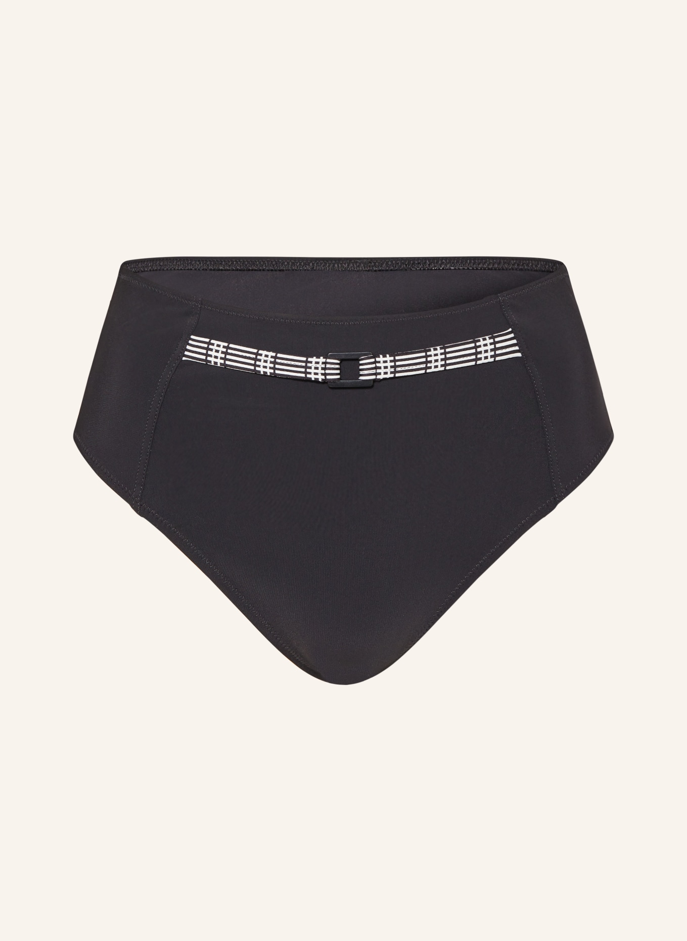 Lidea High-waist bikini bottoms MONOCHROME FLOW, Color: BLACK/ WHITE (Image 1)