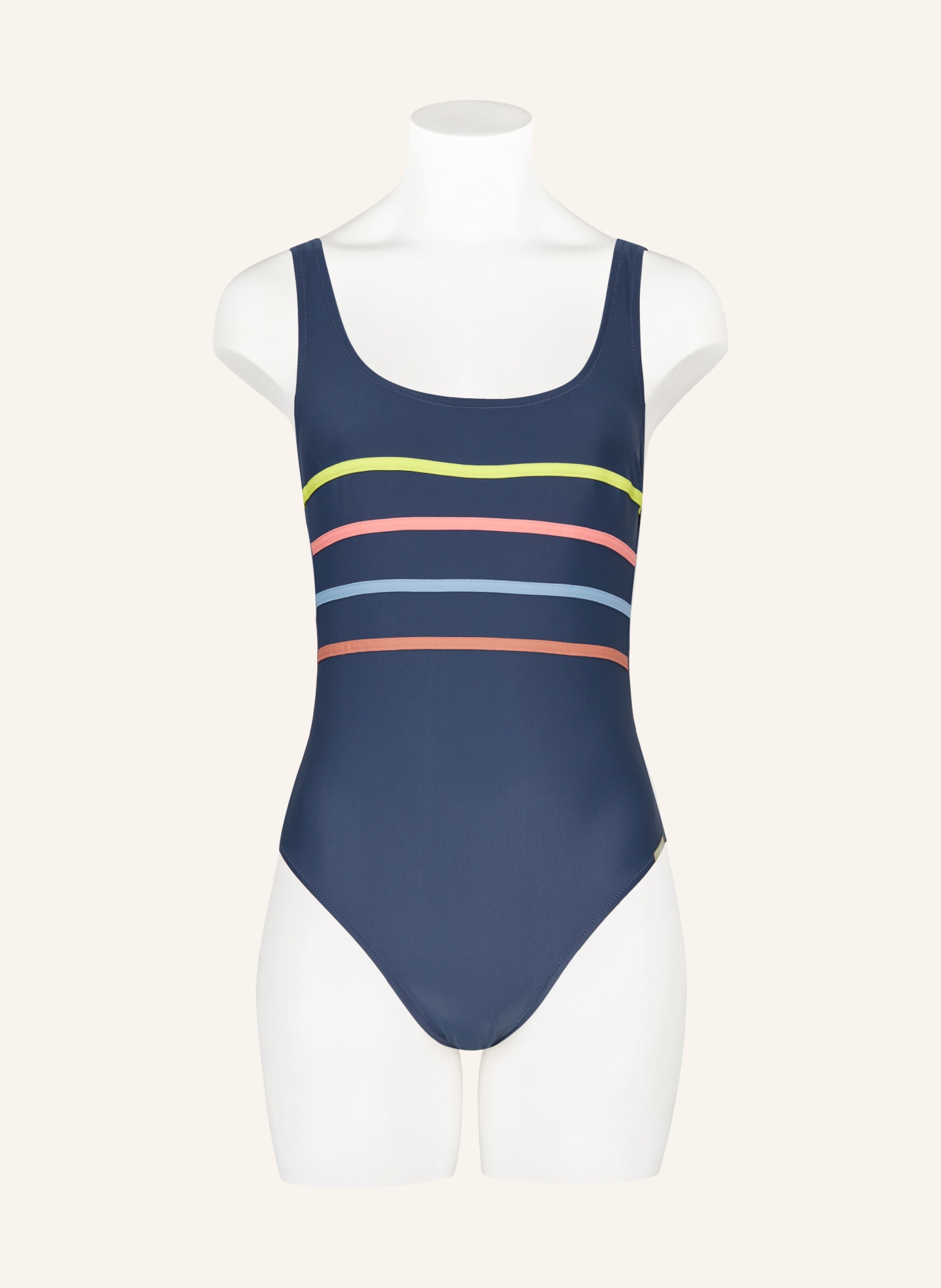 Lidea Swimsuit GRAPHIC LOLLIPOP, Color: DARK BLUE/ SALMON/ YELLOW (Image 2)
