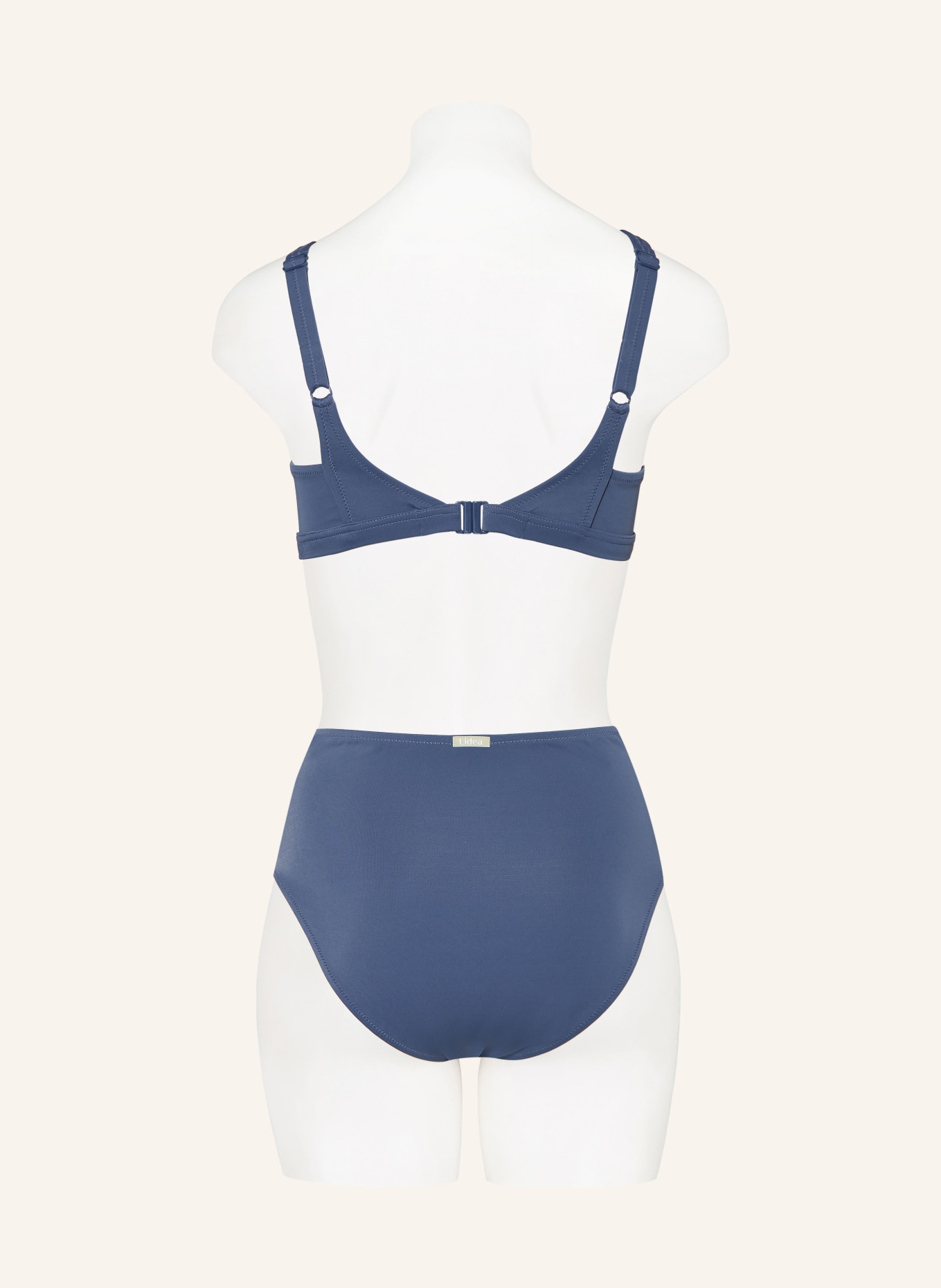 Lidea High-waist bikini bottoms GRAPHIC LOLLIPOP, Color: DARK BLUE/ YELLOW/ SALMON (Image 3)