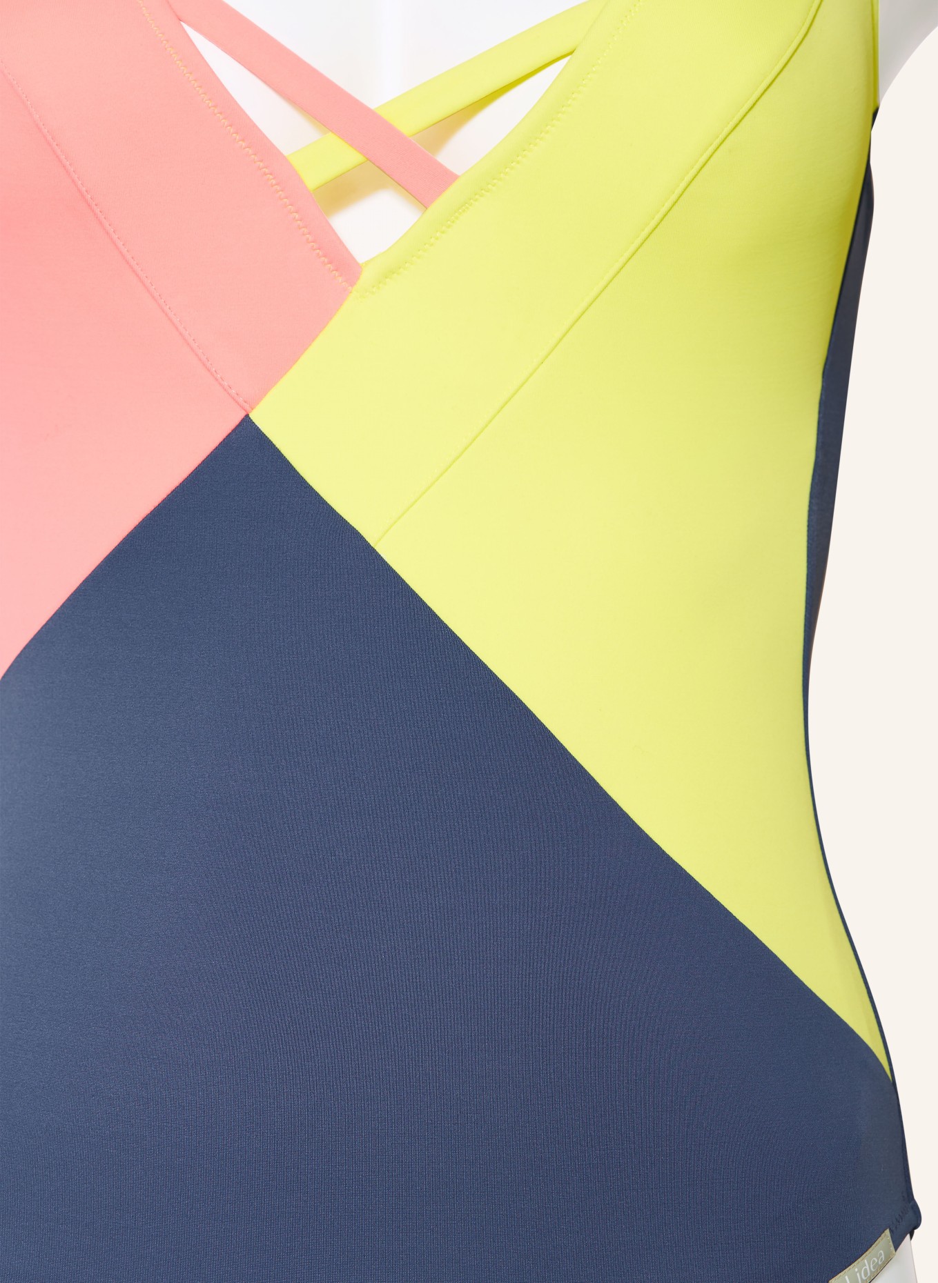 Lidea Swimsuit GRAPHIC LOLLIPOP, Color: DARK BLUE/ YELLOW/ SALMON (Image 4)