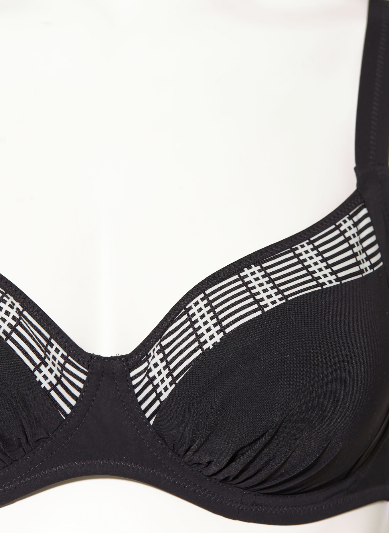 Lidea Underwired bikini top MONOCHROME FLOW, Color: BLACK/ WHITE (Image 4)
