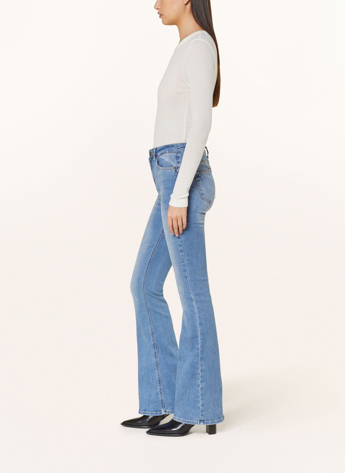 LIU JO Flared jeans, Color: LIGHT BLUE (Image 4)