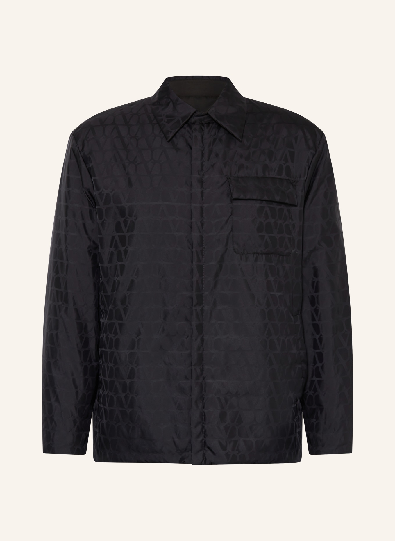 VALENTINO Overshirt, reversible, Color: BLACK (Image 1)