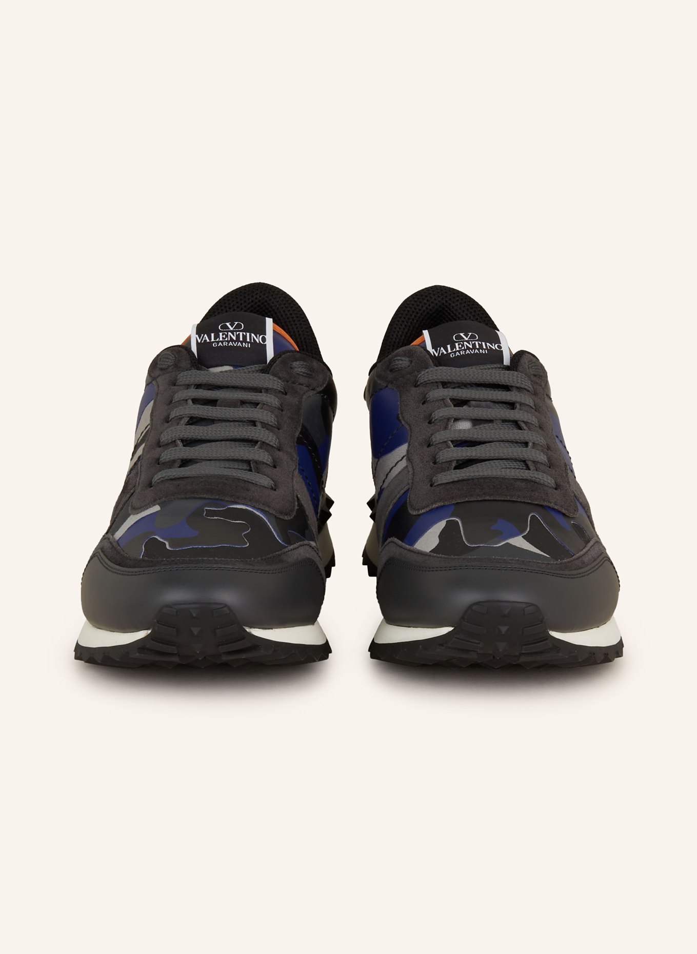 VALENTINO GARAVANI Sneakers ROCKRUNNER CAMOUFLAGE, Color: DARK BLUE/ BLUE (Image 3)