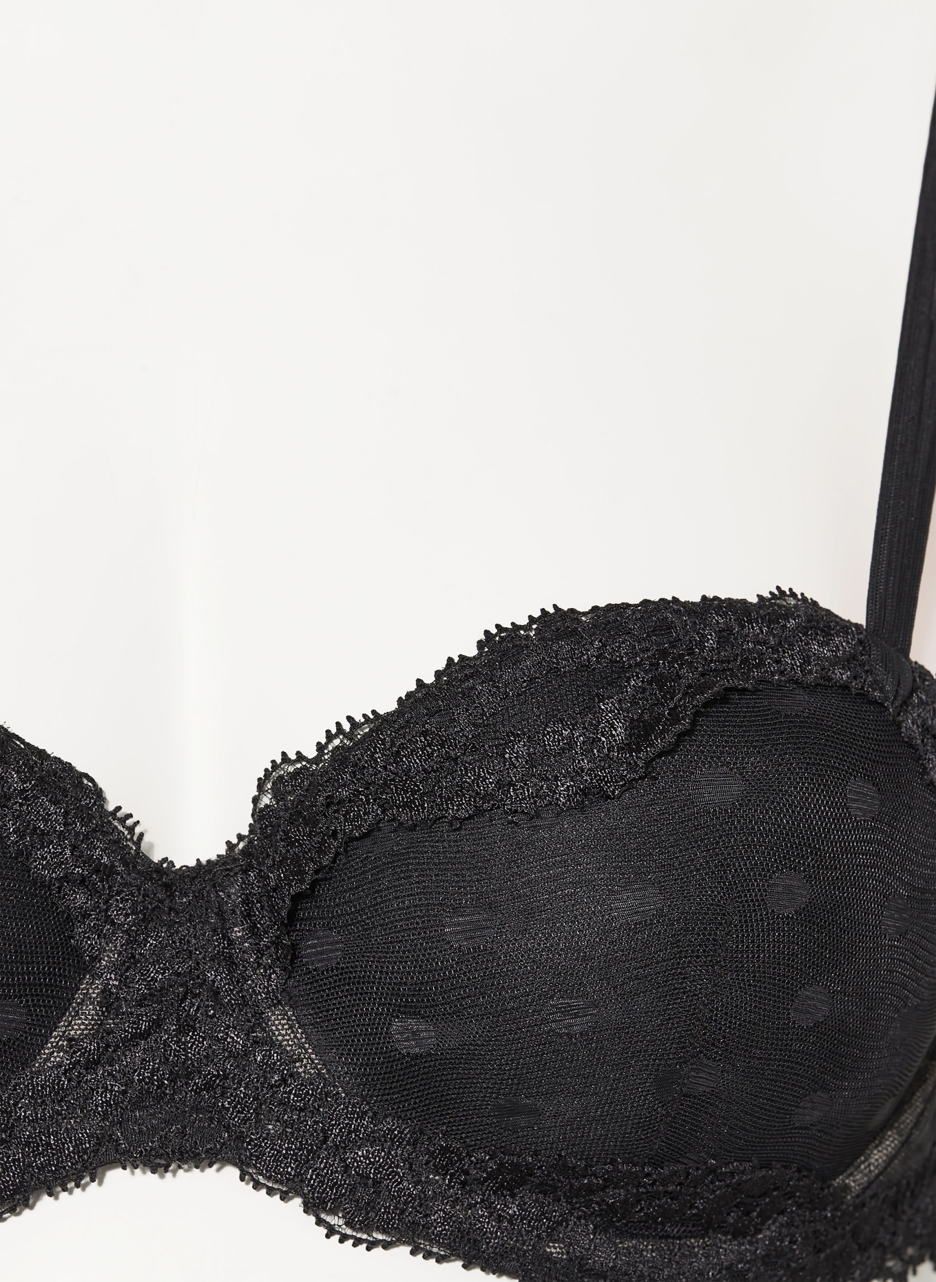 ANDRES SARDA Balconette bra NAN, Color: BLACK (Image 4)