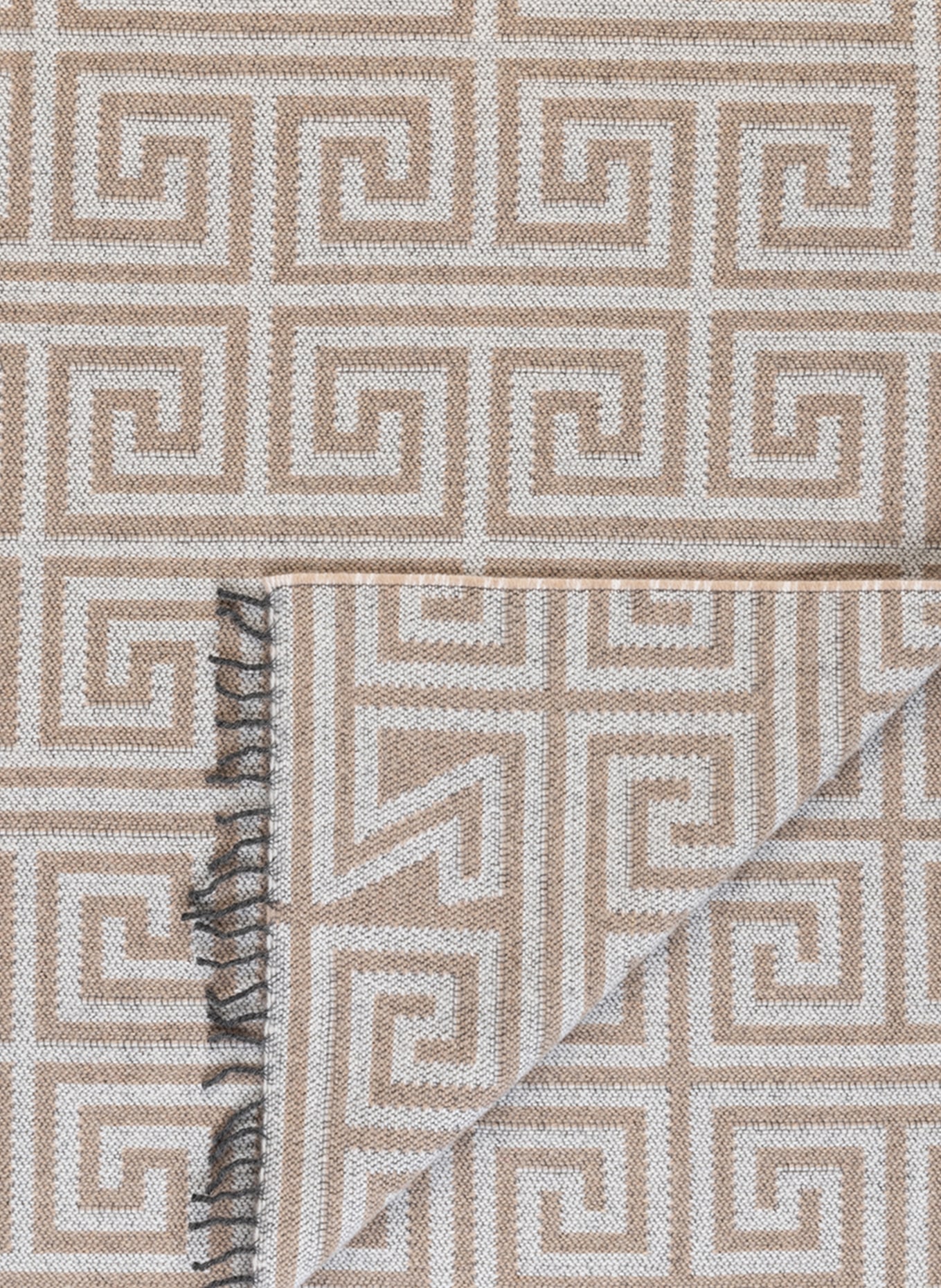 zoeppritz Throw LEGACY, Color: LIGHT GRAY/ TAUPE (Image 2)