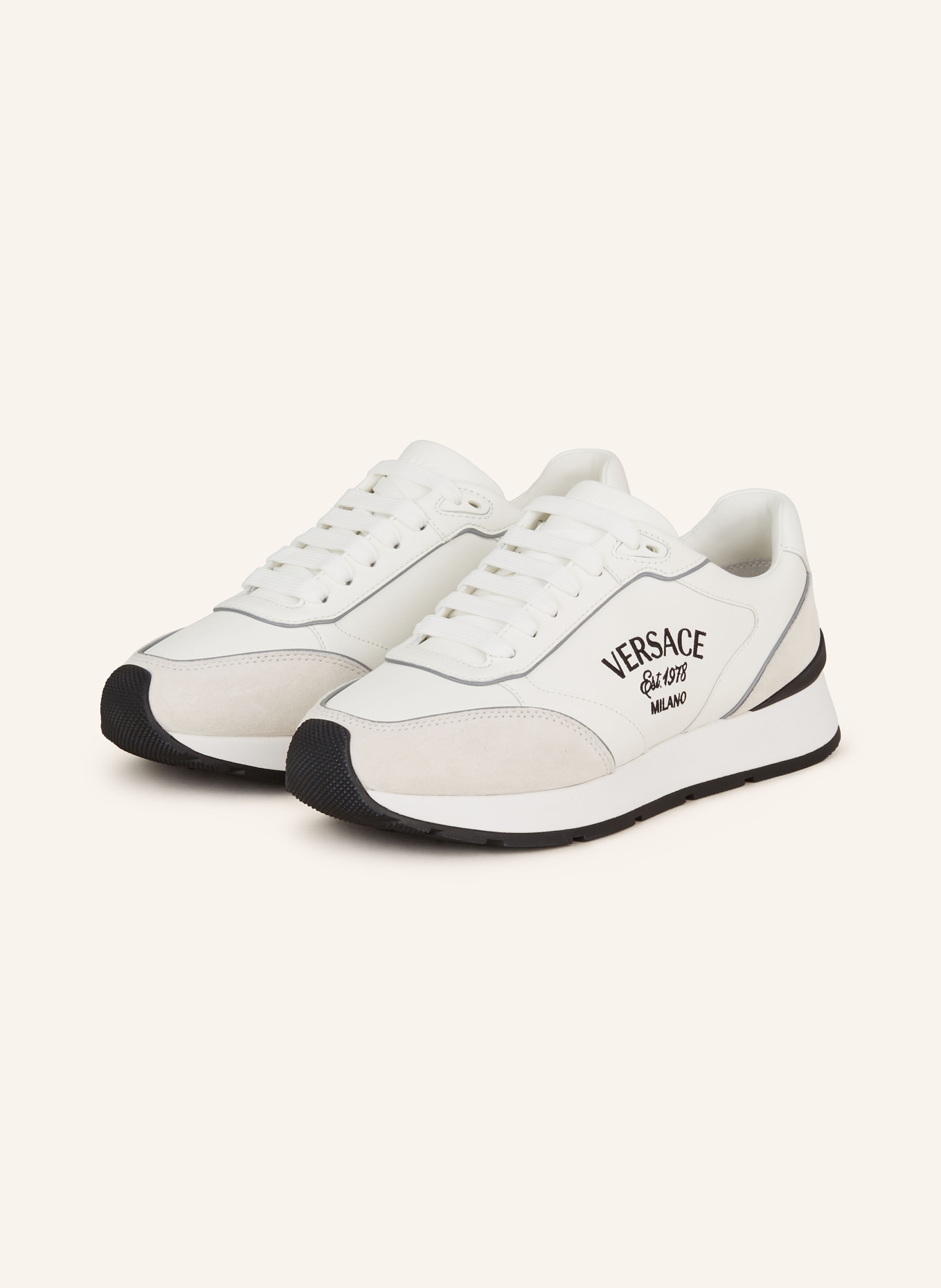 VERSACE Sneakers MILANO, Color: WHITE/ CREAM (Image 1)