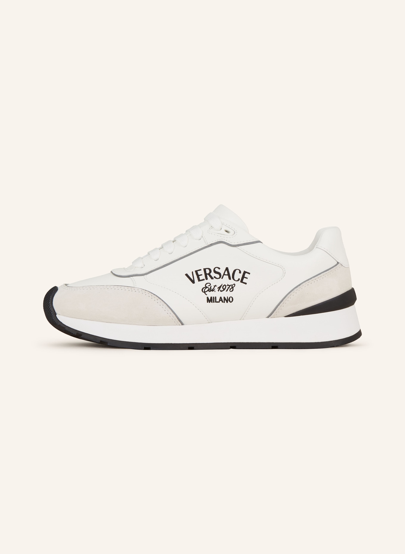 VERSACE Sneakers MILANO, Color: WHITE/ CREAM (Image 4)