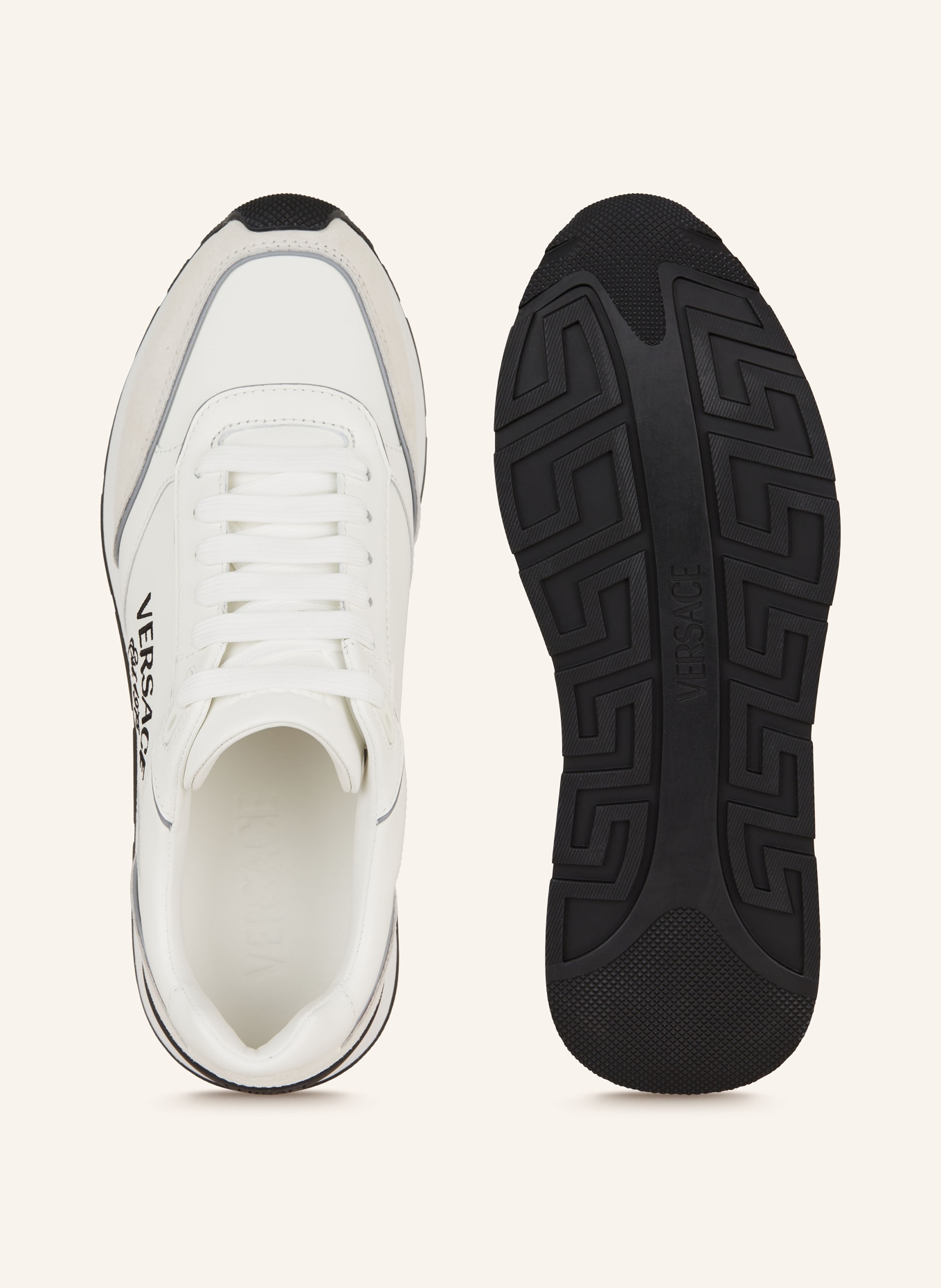 VERSACE Sneakers MILANO, Color: WHITE/ CREAM (Image 5)