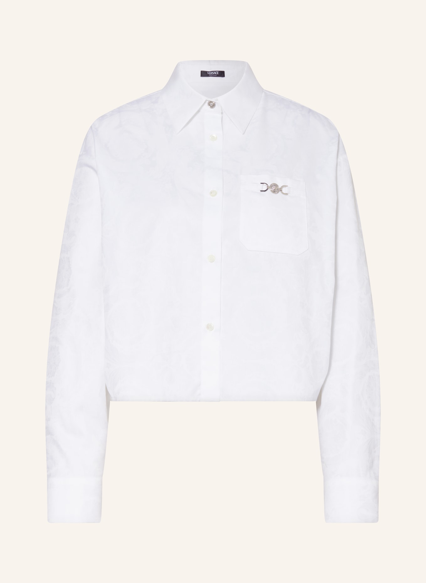 VERSACE Shirt blouse, Color: WHITE (Image 1)