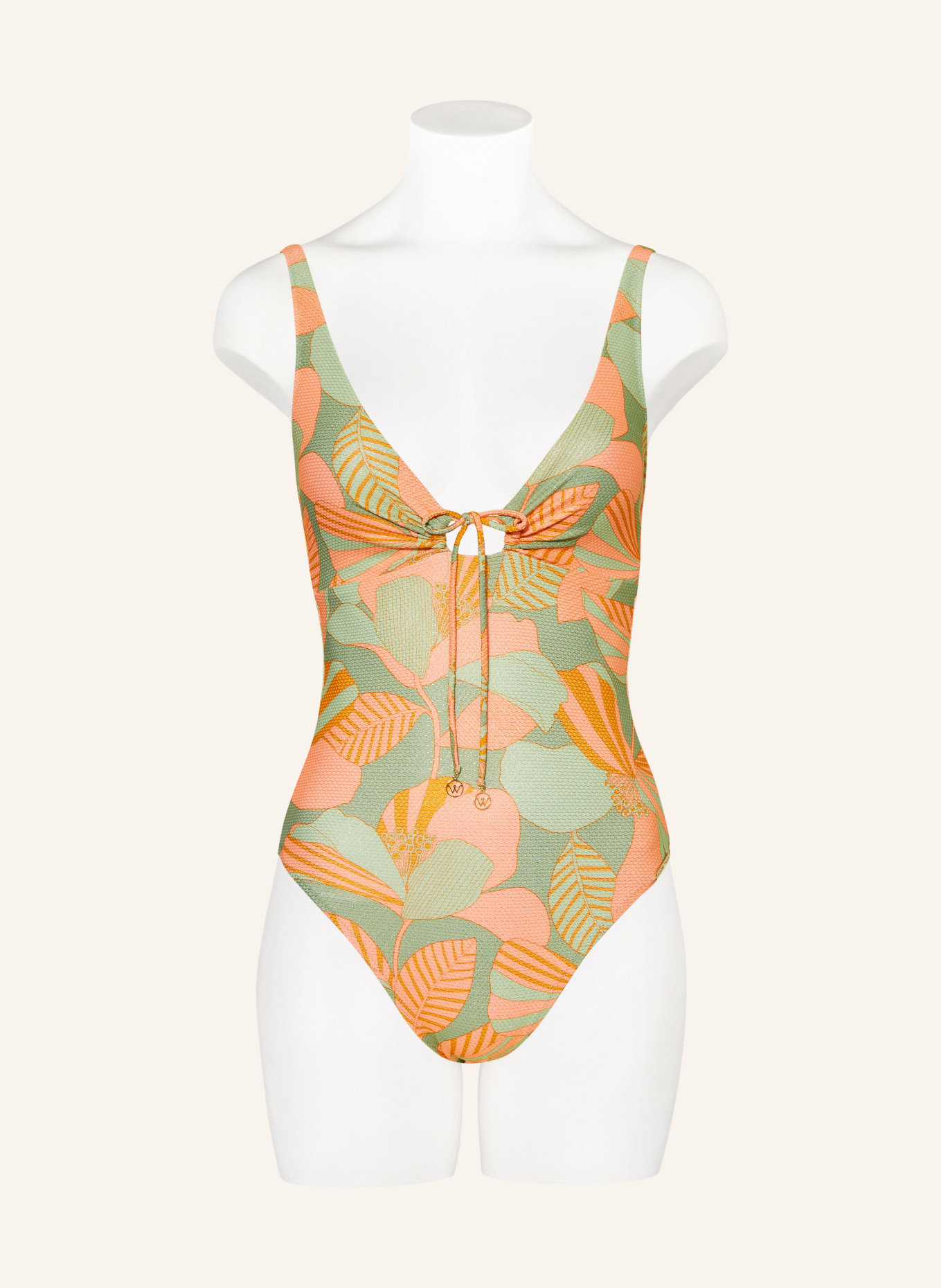 watercult Swimsuit RETRO TRIBUTES with glitter thread, Color: Swimsuit ISLAND NOSTALGIA (Image 2)