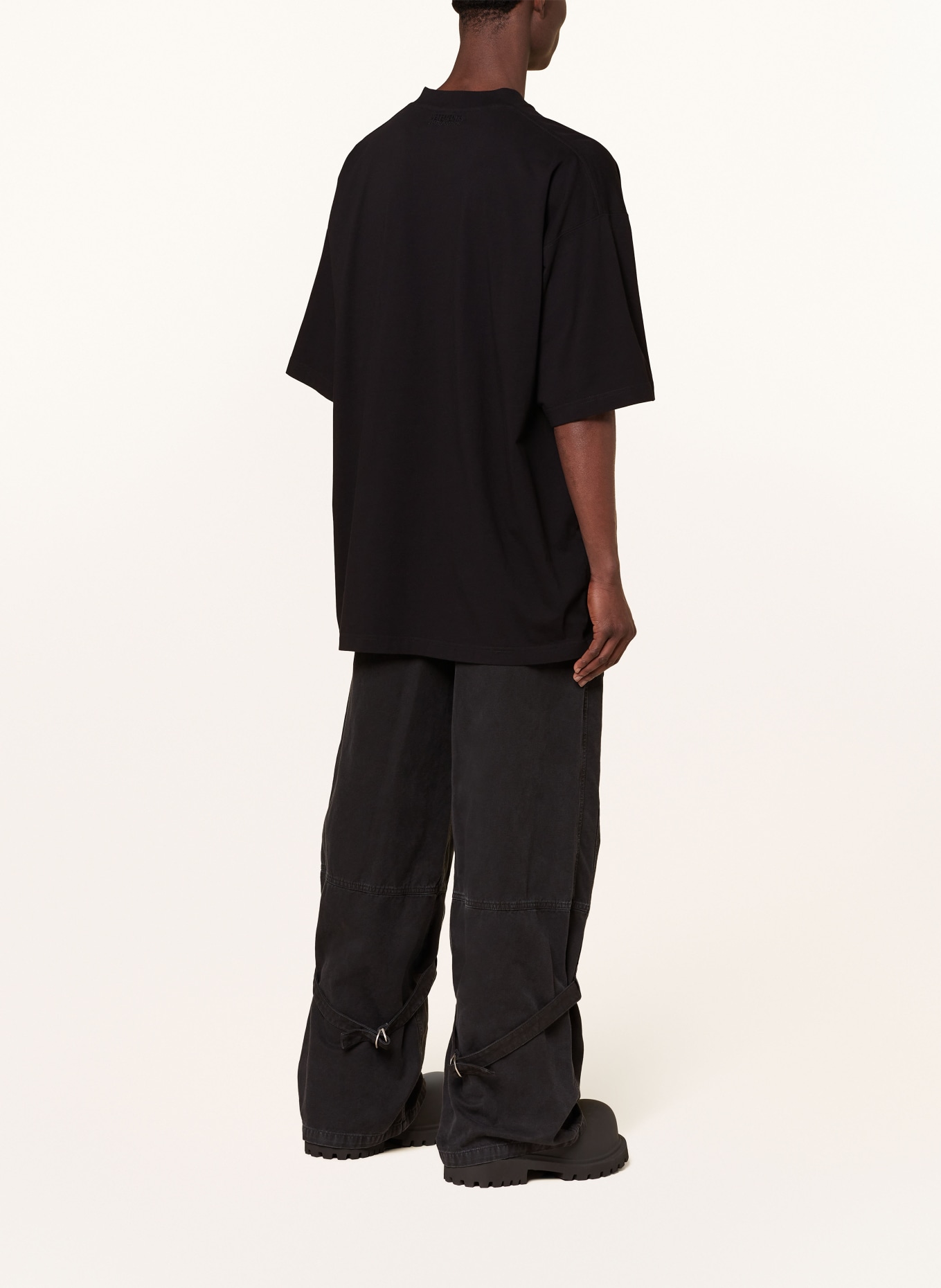 VETEMENTS Oversized shirt, Color: BLACK/ WHITE (Image 3)