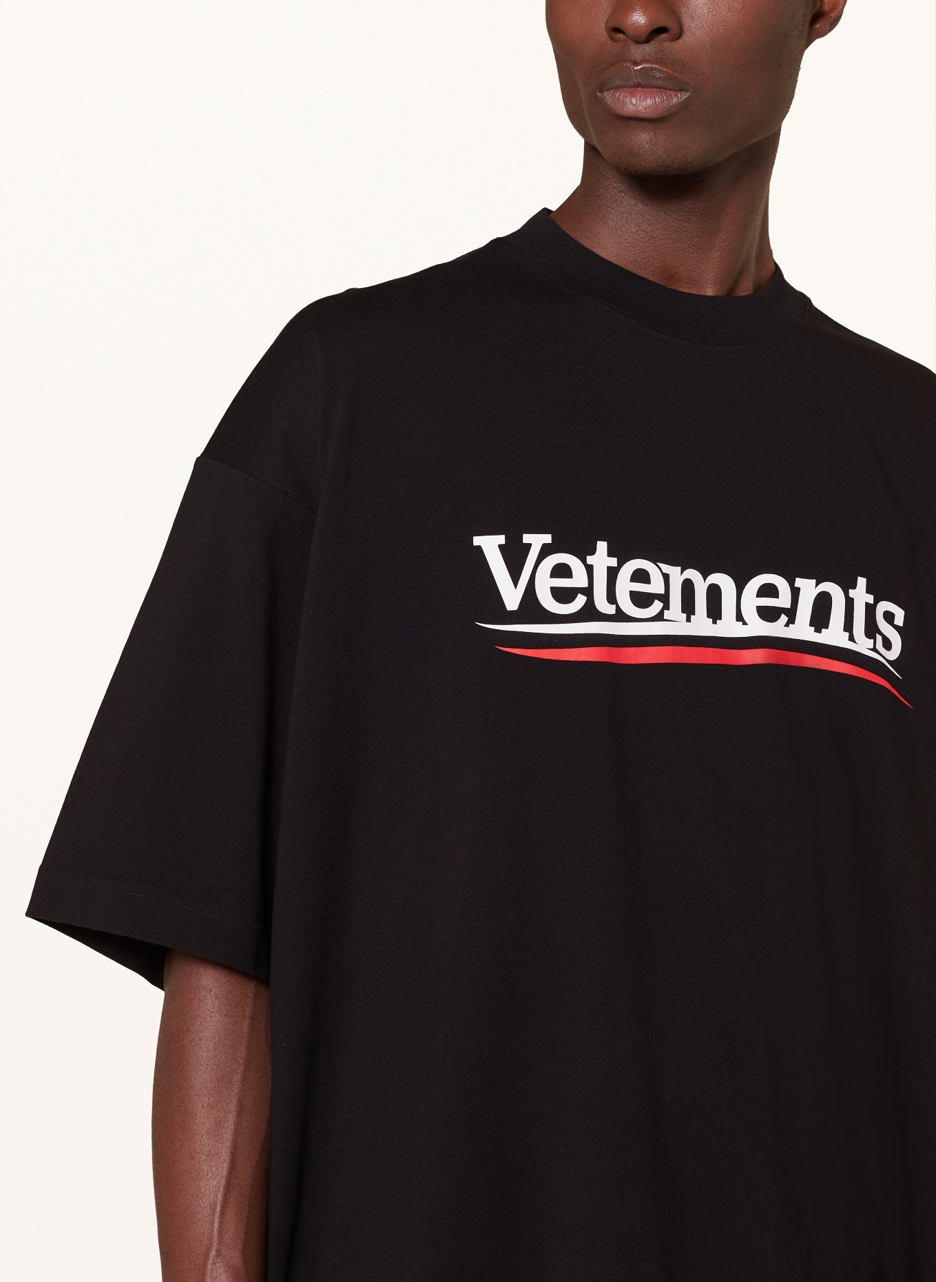 VETEMENTS T-shirt, Color: BLACK (Image 4)