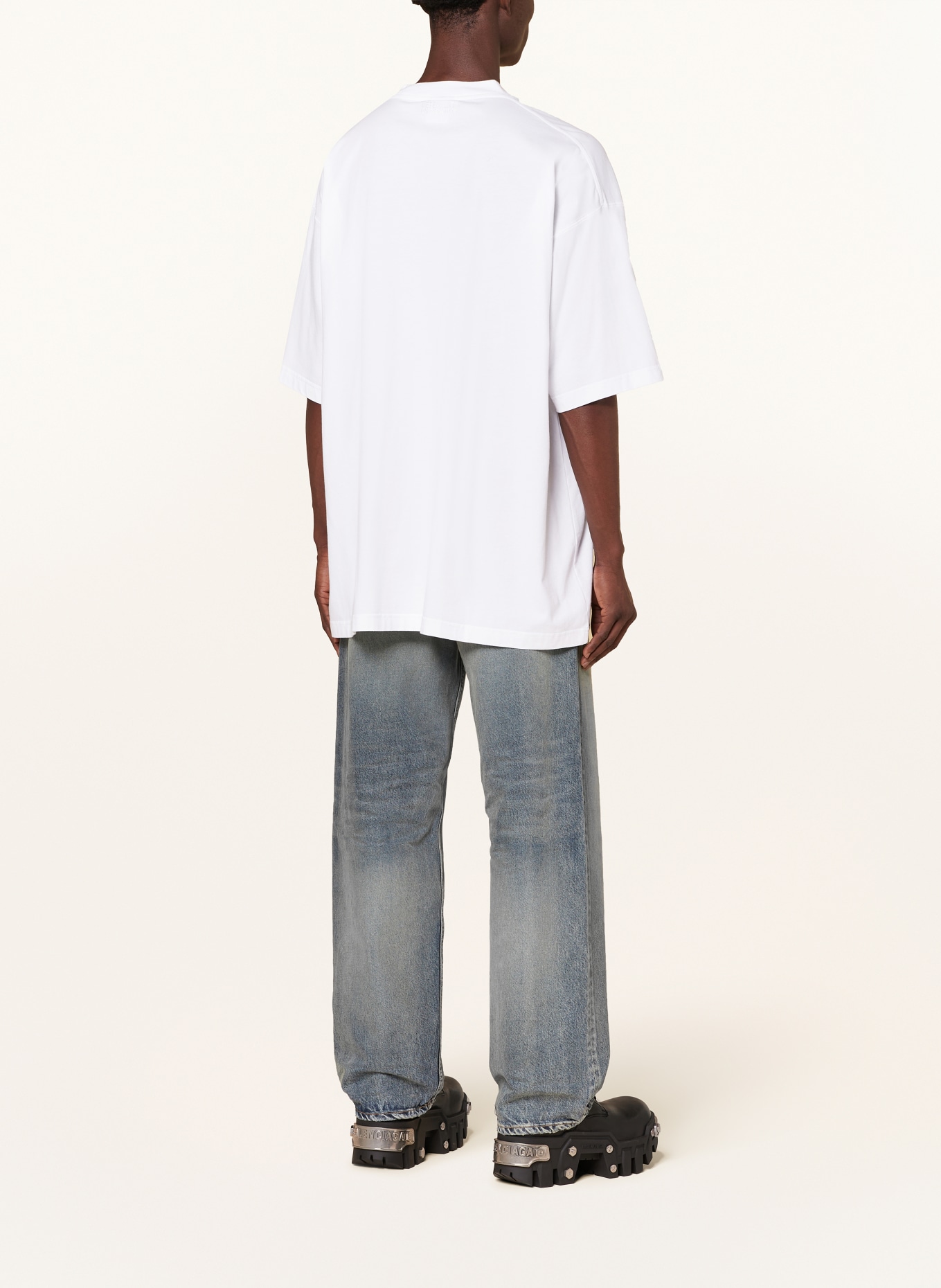 VETEMENTS Oversized shirt, Color: WHITE (Image 3)