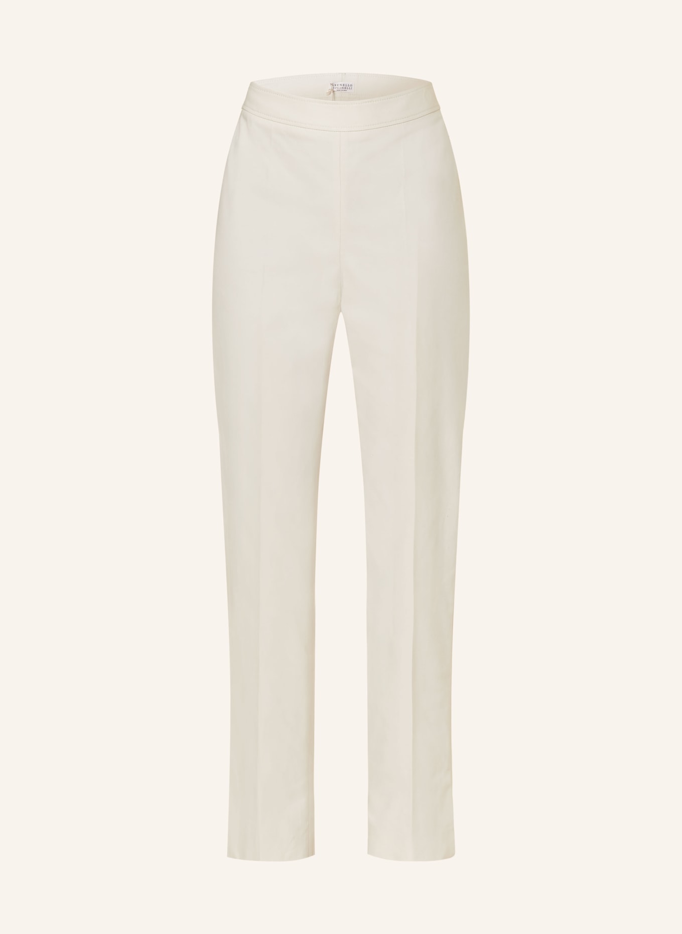 BRUNELLO CUCINELLI Trousers, Color: CREAM (Image 1)