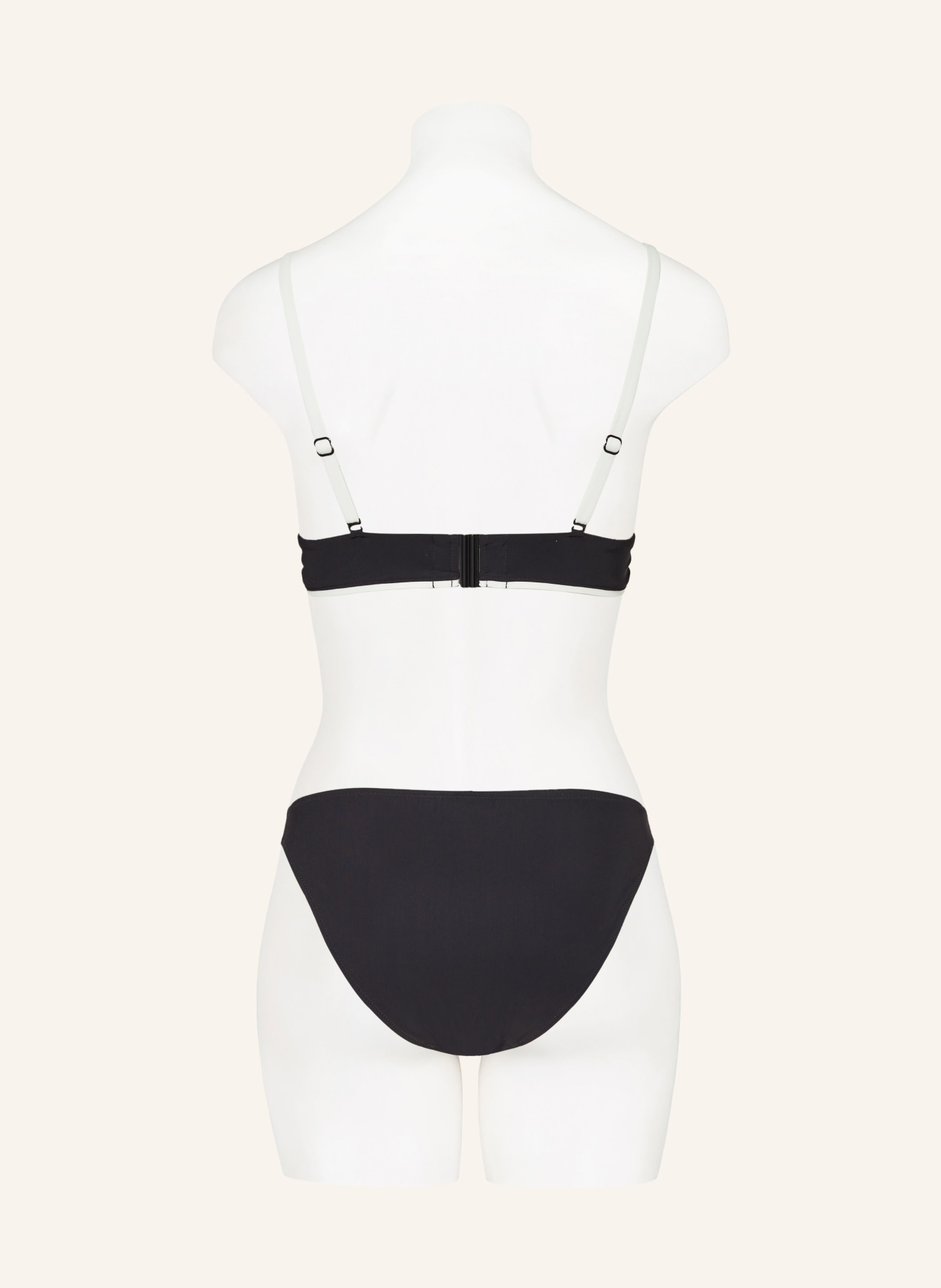 MARYAN MEHLHORN Basic bikini bottoms SILENCE, Color: BLACK/ WHITE (Image 3)