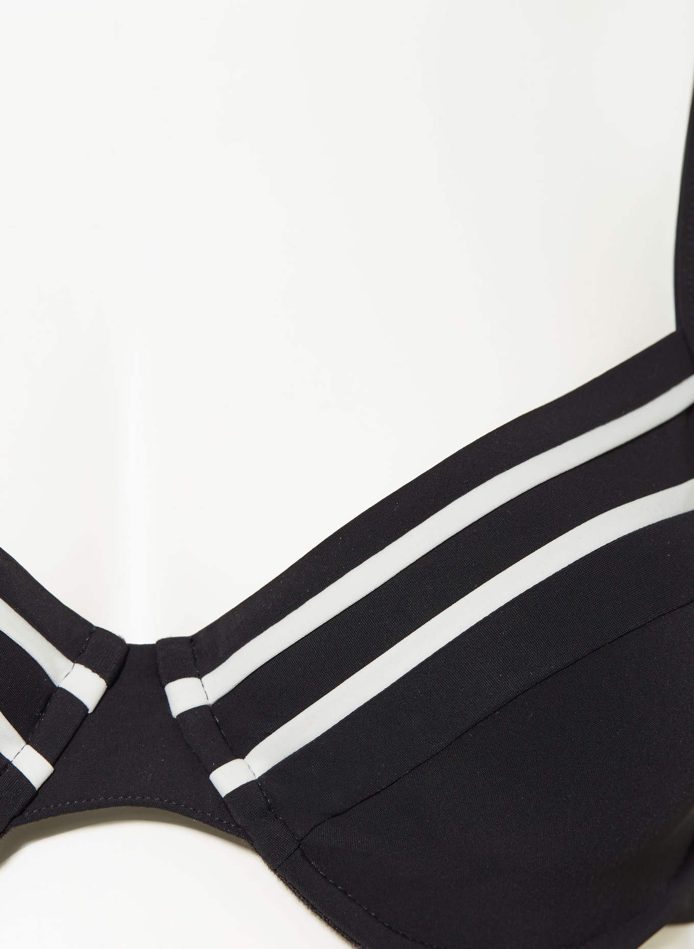 MARYAN MEHLHORN Underwired bikini top SILENCE, Color: BLACK/ WHITE (Image 5)