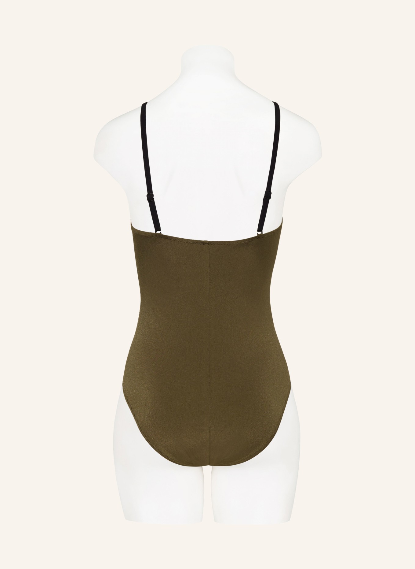 MARYAN MEHLHORN Swimsuit SILENCE, Color: OLIVE/ BLACK (Image 3)