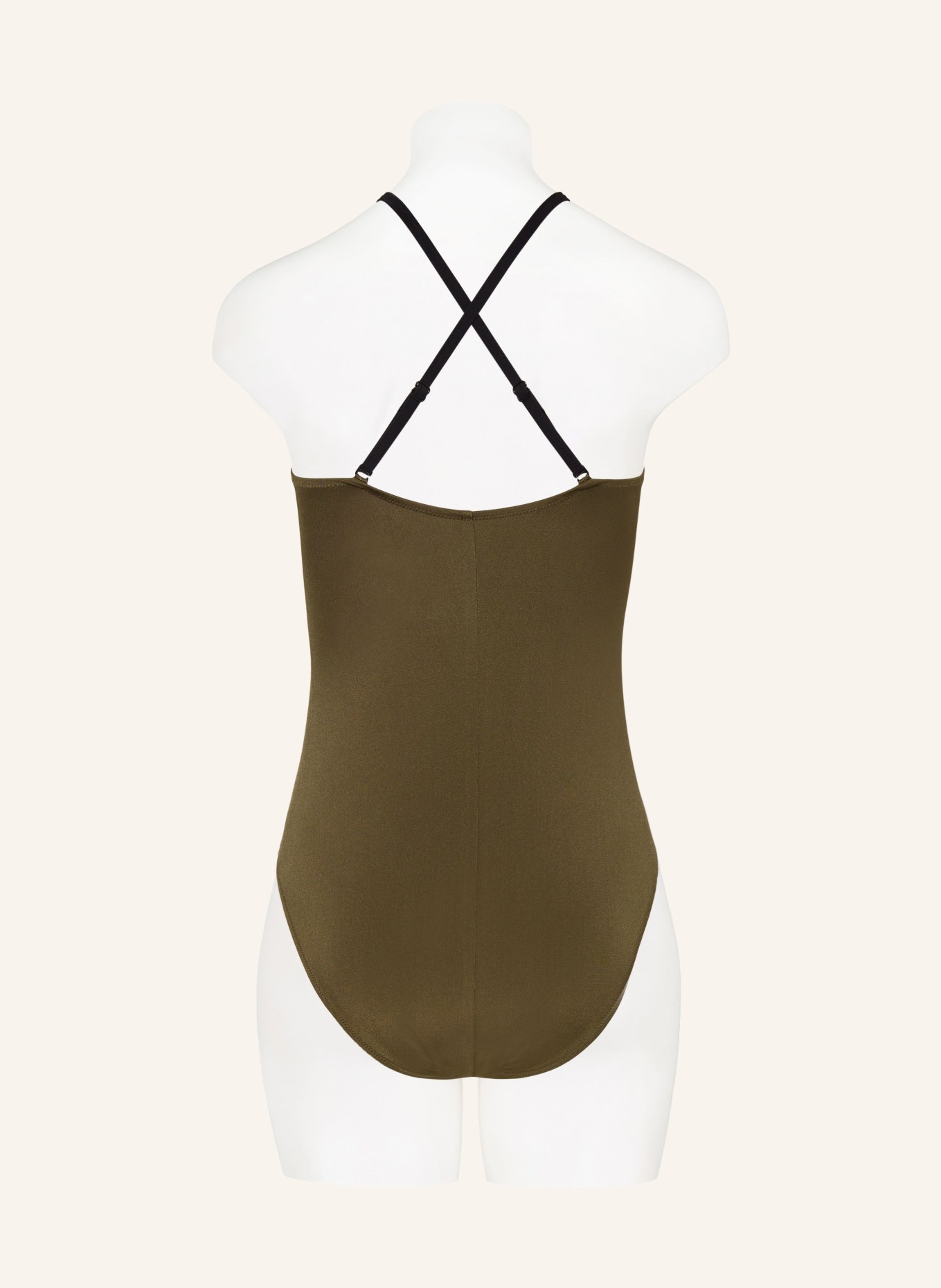 MARYAN MEHLHORN Swimsuit SILENCE, Color: OLIVE/ BLACK (Image 4)