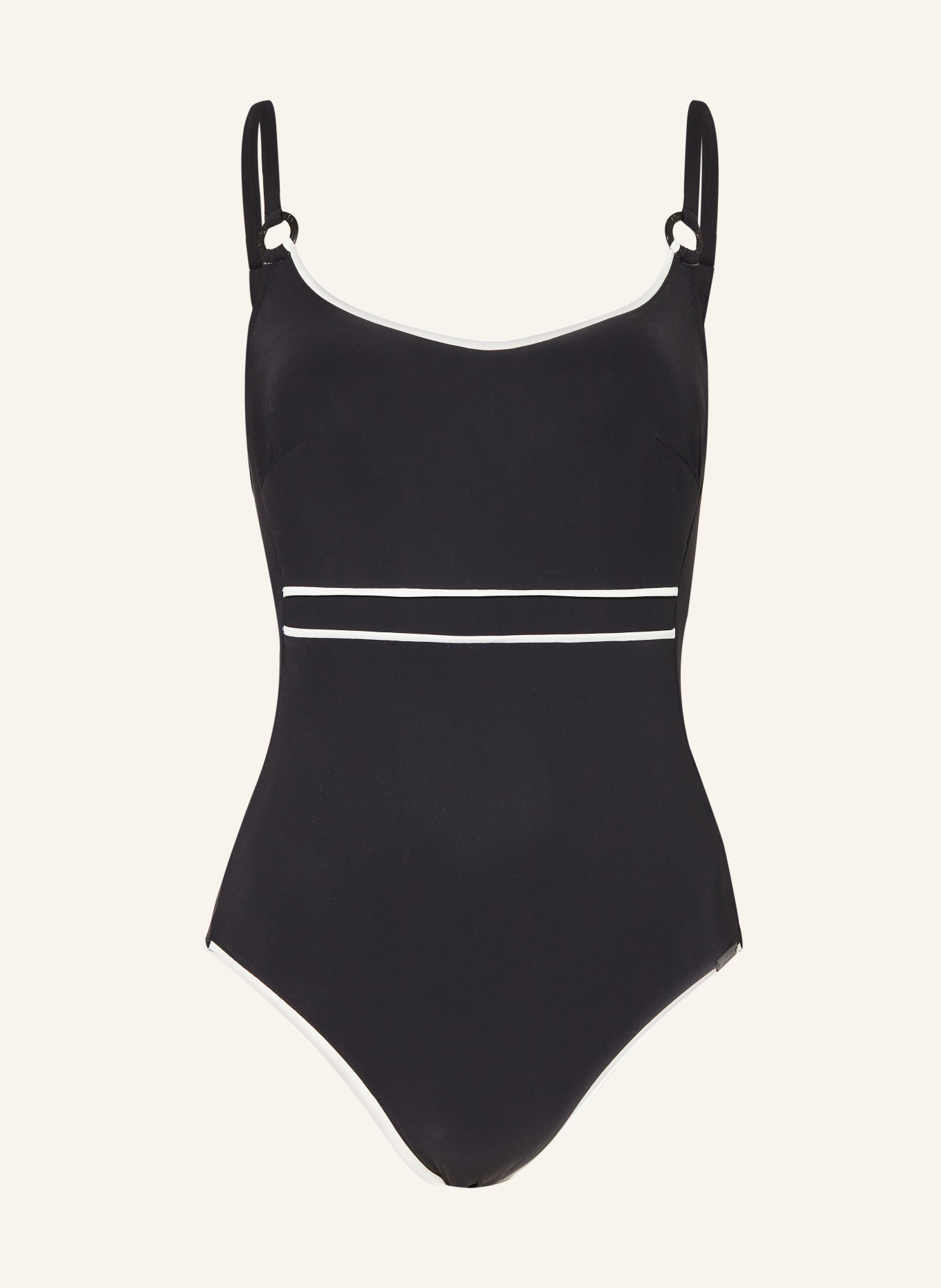 MARYAN MEHLHORN Underwire swimsuit SILENCE, Color: BLACK/ WHITE (Image 1)