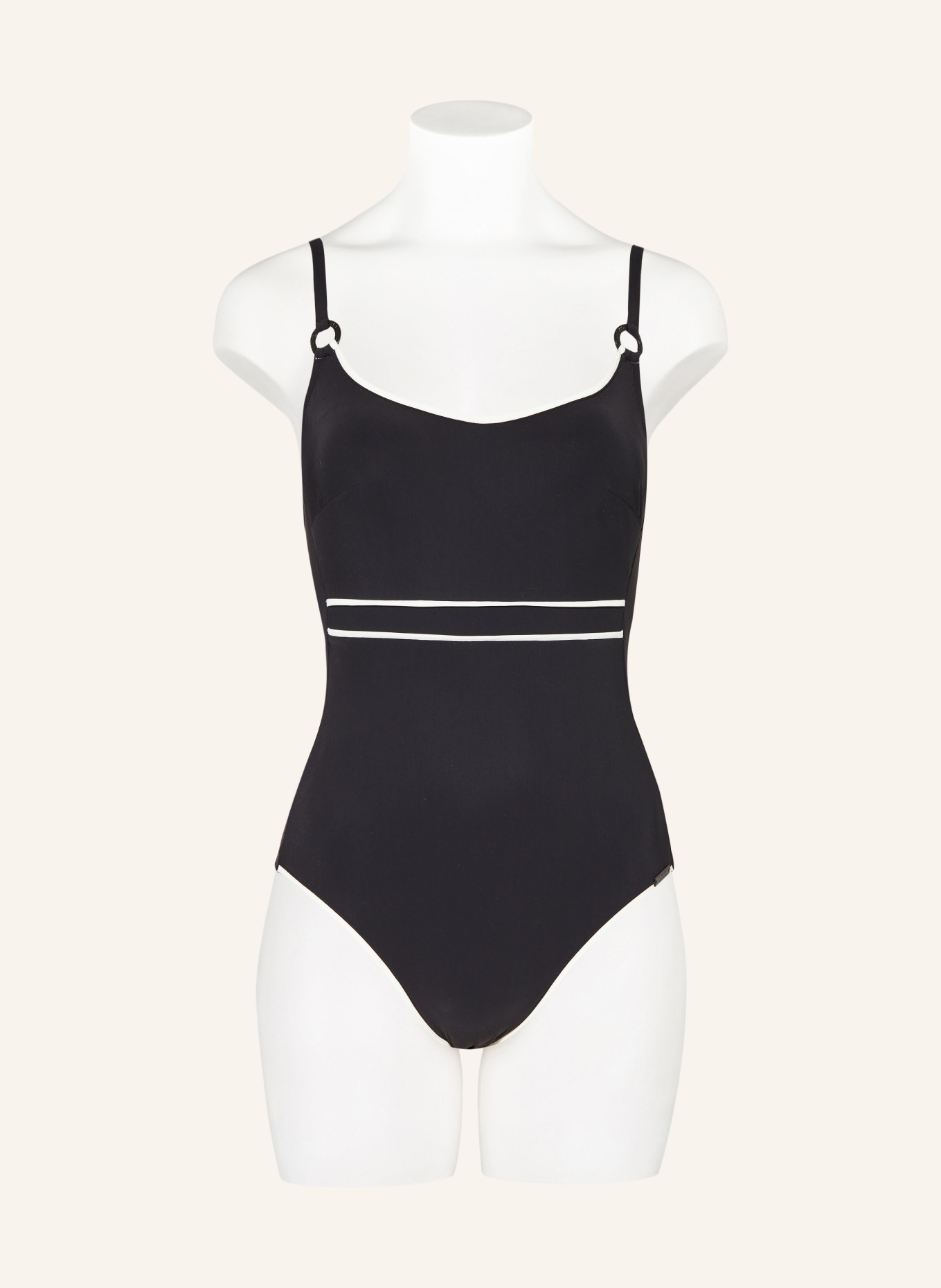 MARYAN MEHLHORN Underwire swimsuit SILENCE, Color: BLACK/ WHITE (Image 2)