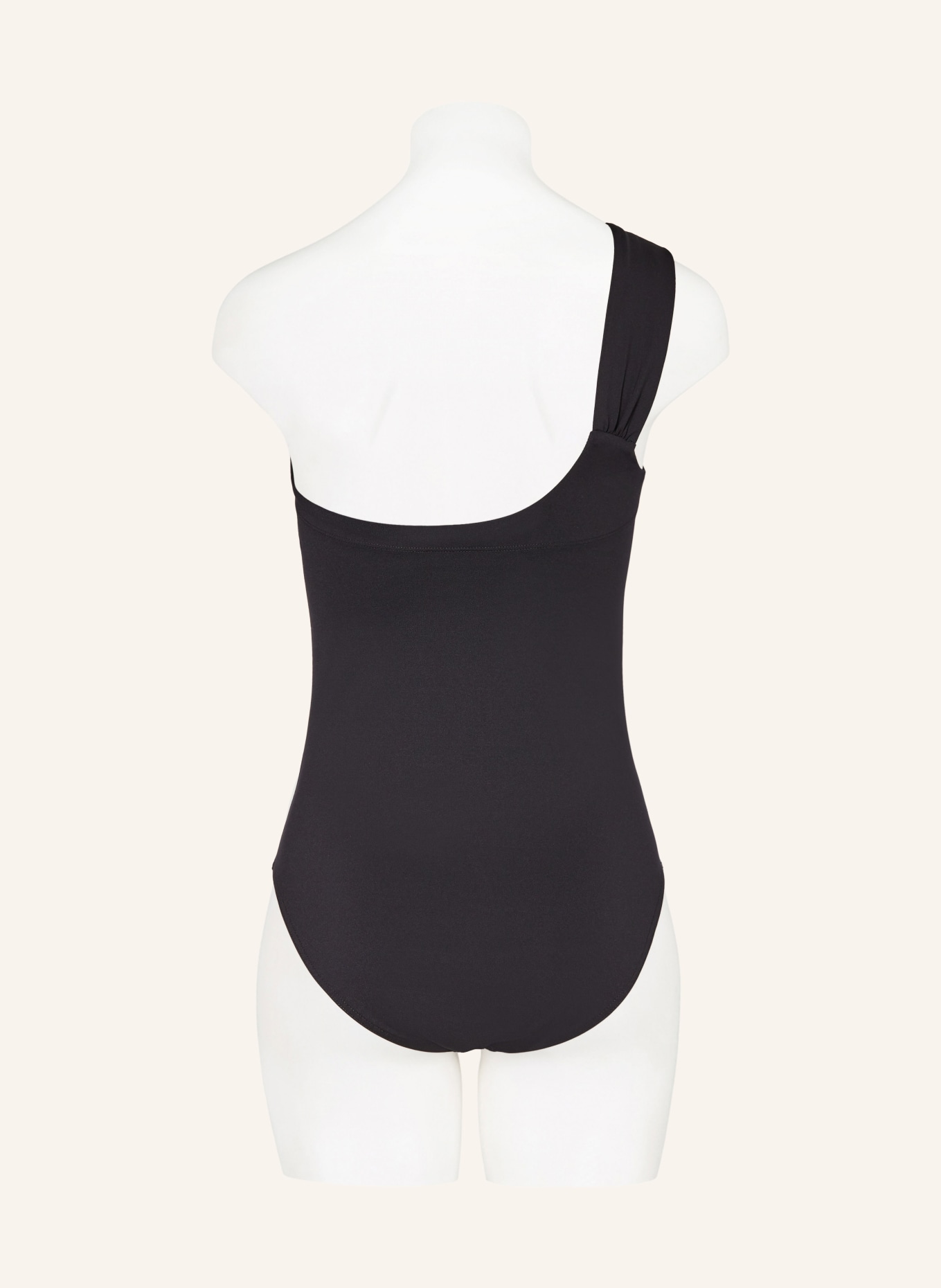 MARYAN MEHLHORN One-shoulder swimsuit SOFTLINE, Color: BLACK (Image 3)