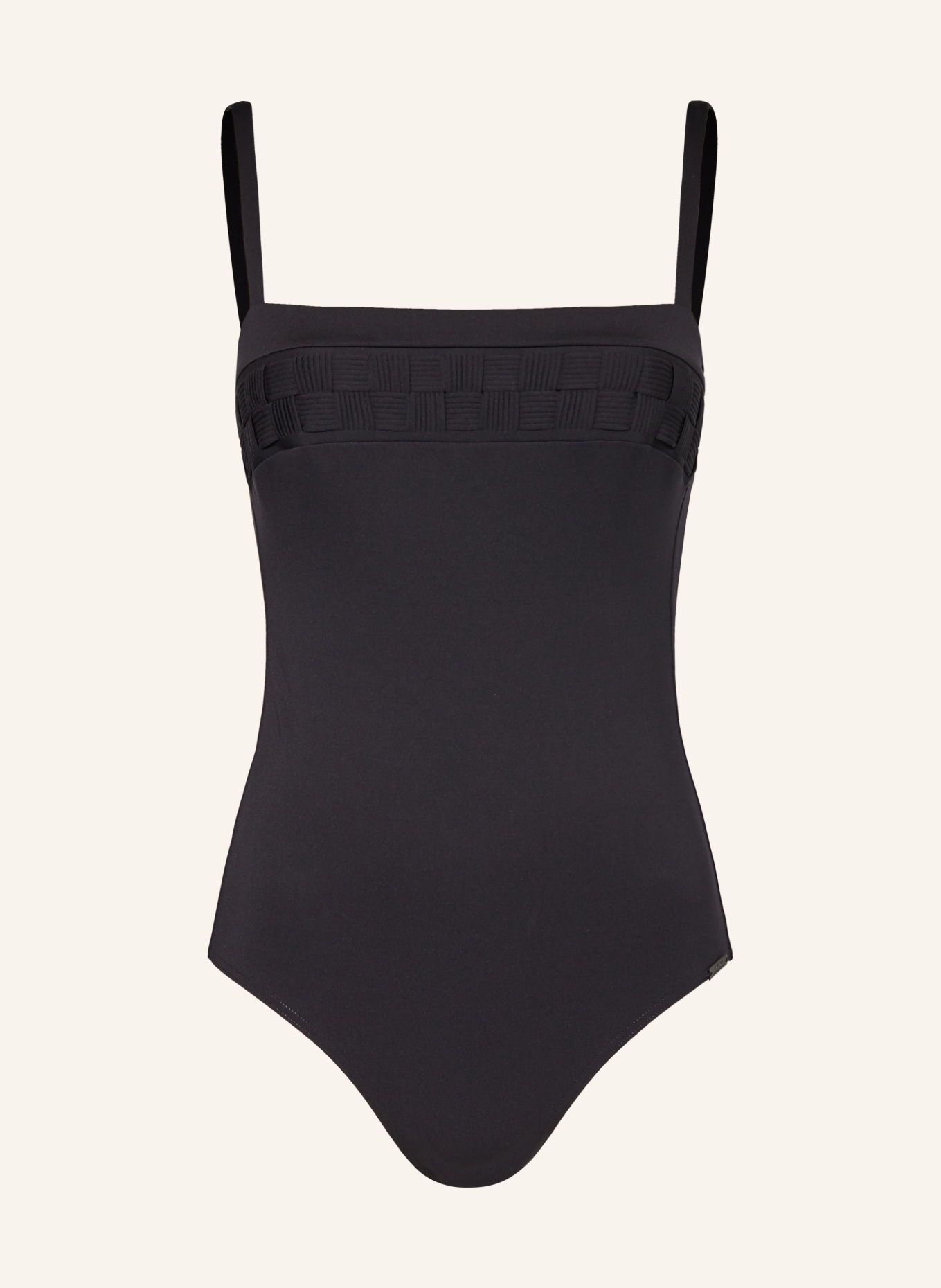 MARYAN MEHLHORN Swimsuit SOFTLINE, Color: BLACK (Image 1)