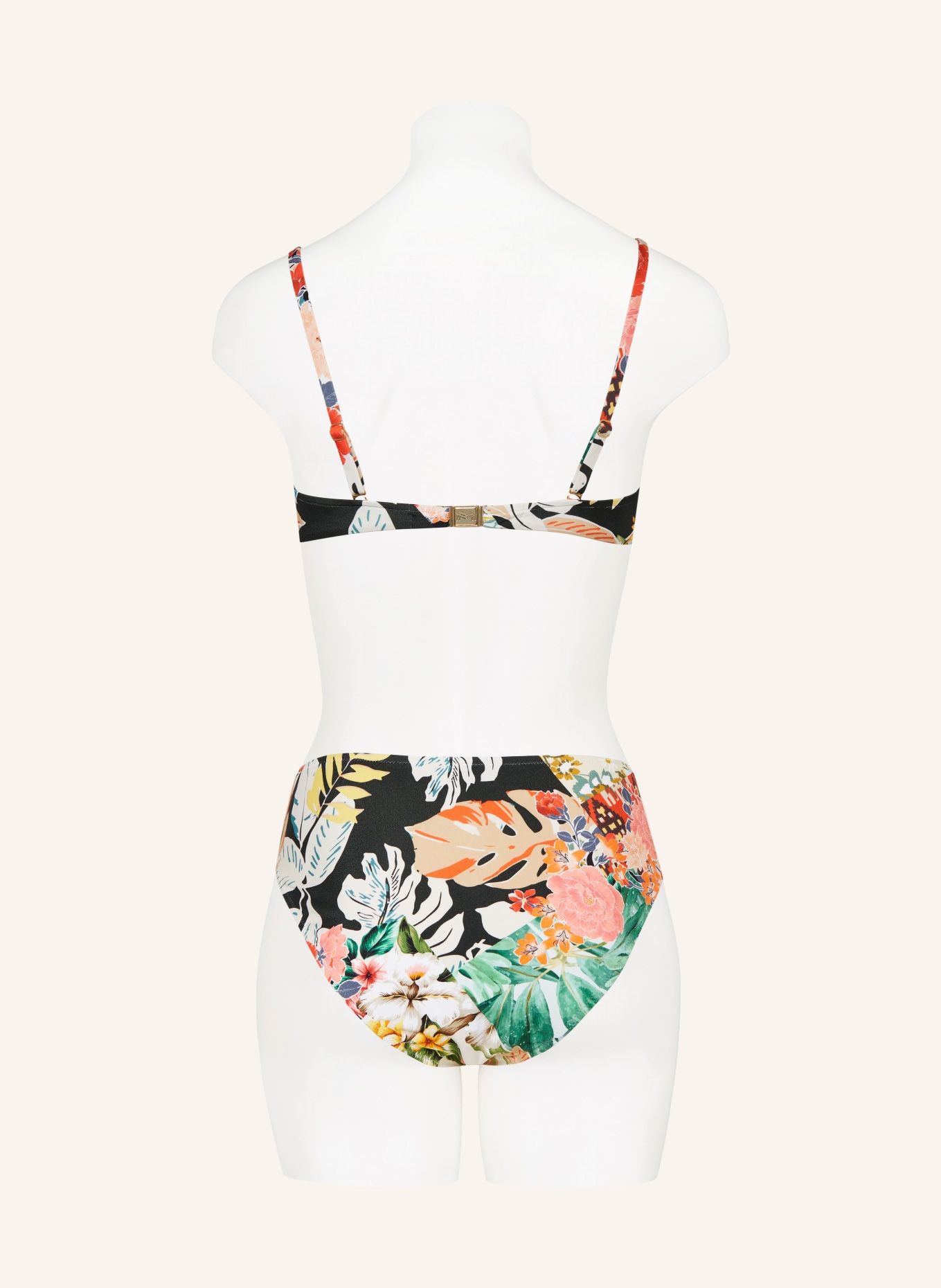 MARYAN MEHLHORN Bügel-Bikini-Top CASCADES, Farbe: GRÜN/ ROT/ GRAU (Bild 3)